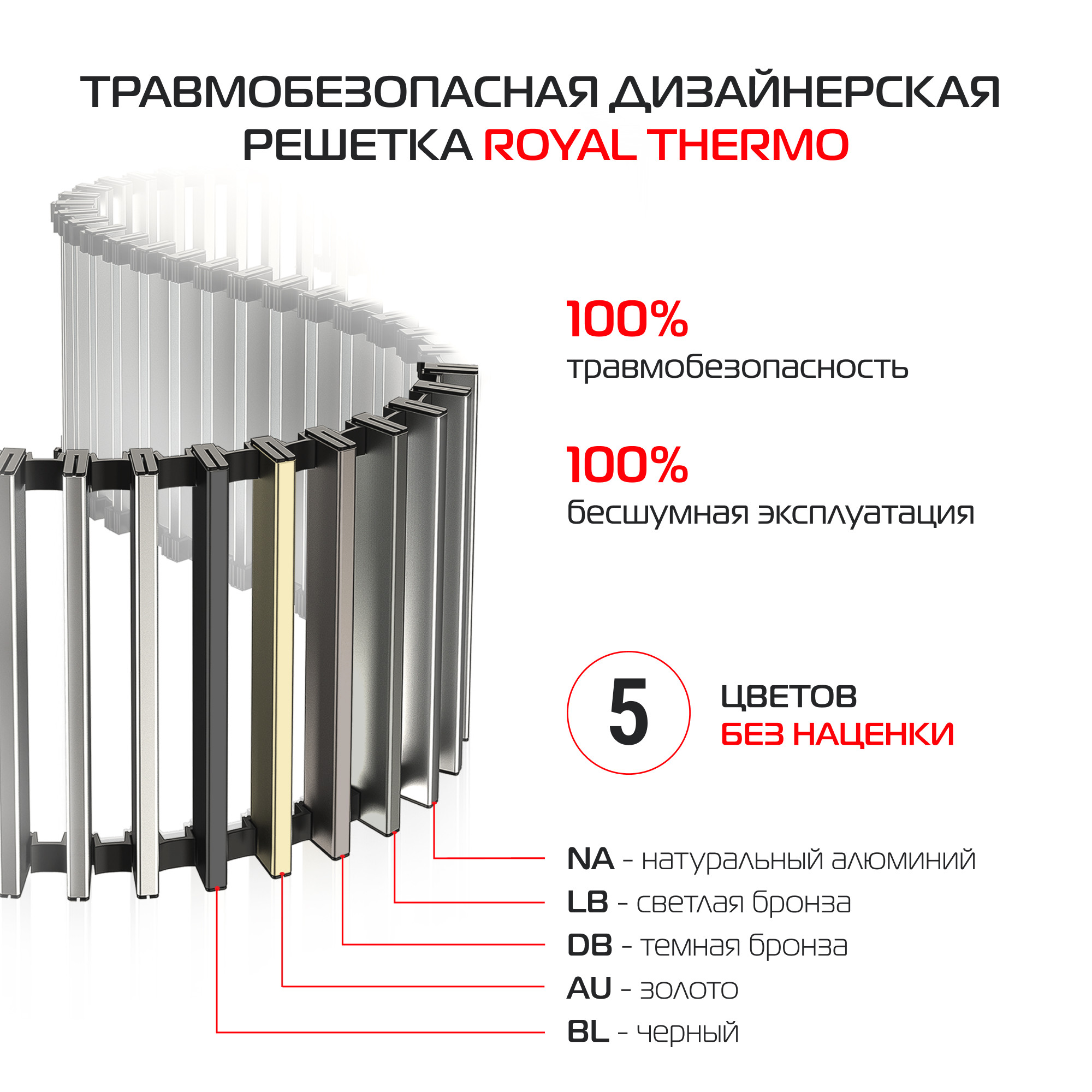 Конвектор внутрипольный Royal Thermo ATRIUM TURBO-90/250/900-DG-U-NA — изображение 4