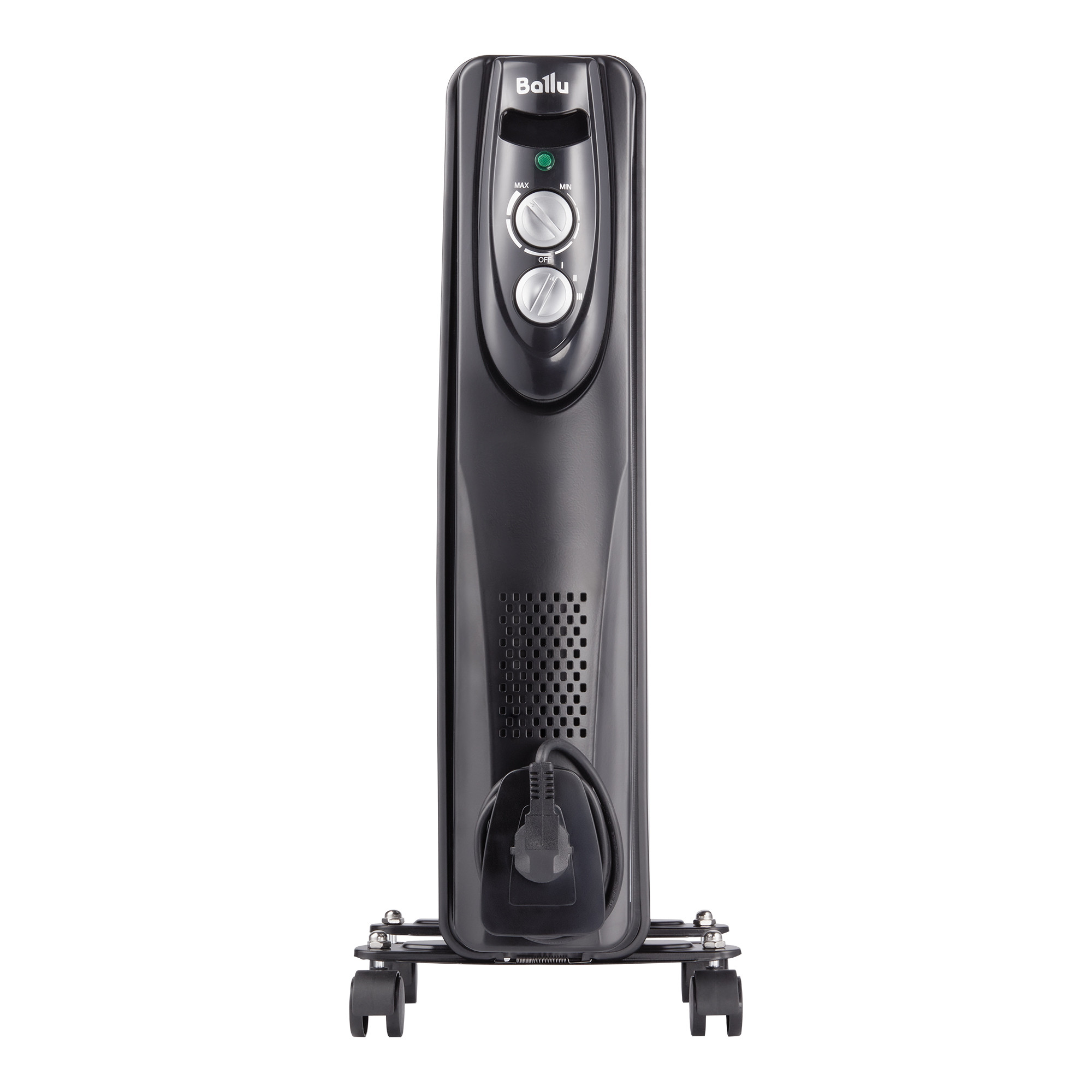 Масляный радиатор Ballu Classic black BOH/CL-07BRN 1500 (7 секций) — изображение 5