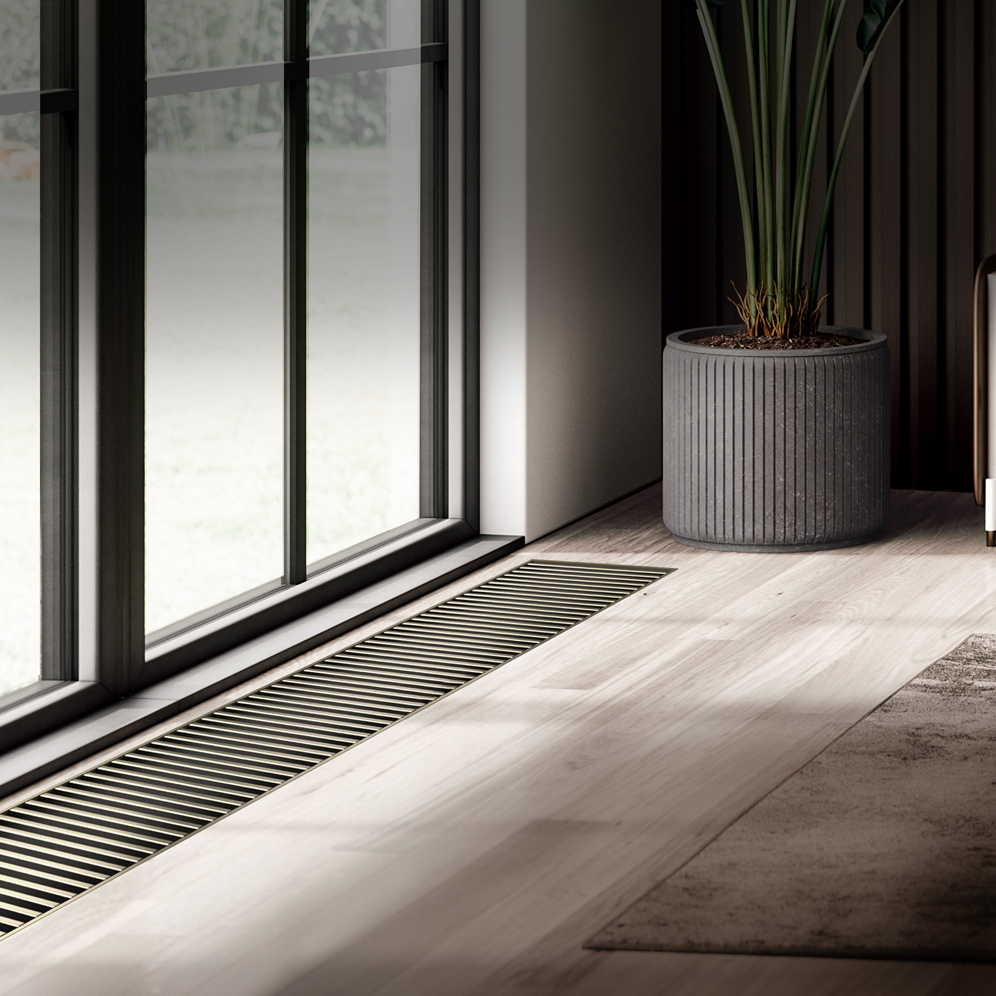 Конвектор внутрипольный Royal Thermo ATRIUM-75/200/1000-DG-U-LB — изображение 5