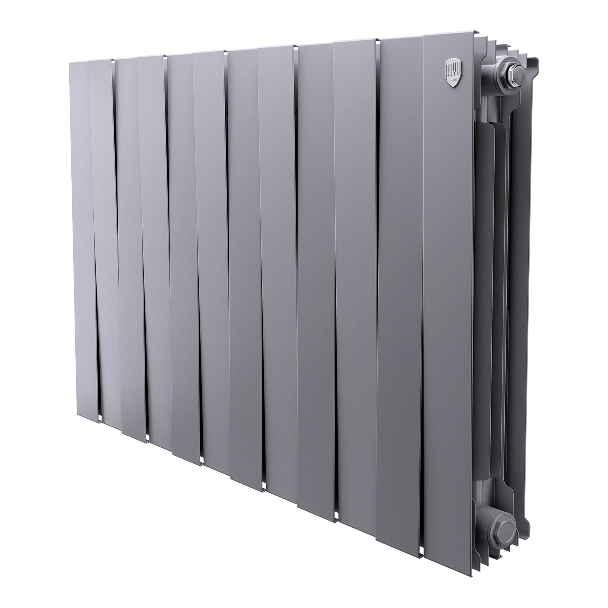Радиатор Royal Thermo PianoForte 500 Silver Satin — 12 секц.