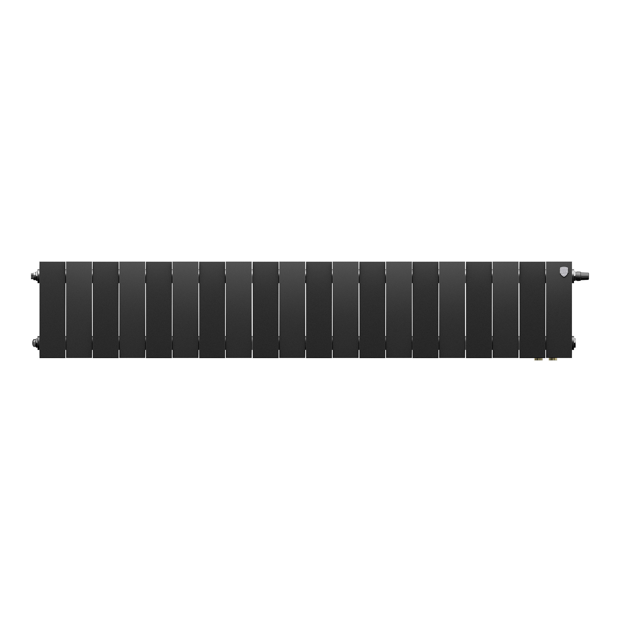 Радиатор биметаллический Royal Thermo PianoForte 200 Чёрный VR80- 20 секц. — изображение 2