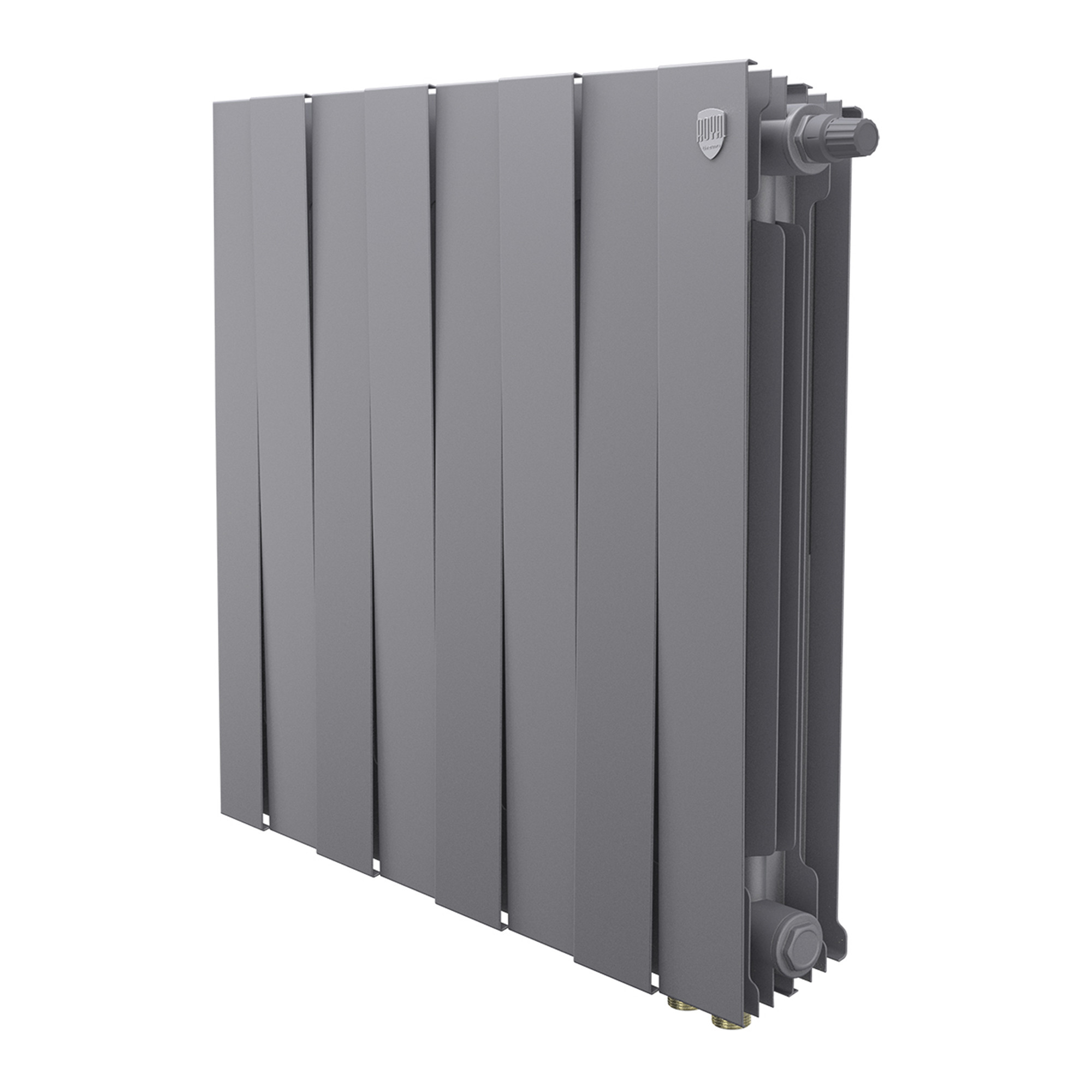 Радиатор Royal Thermo PianoForte 500 Silver Satin VDR80 — 8 секц.
