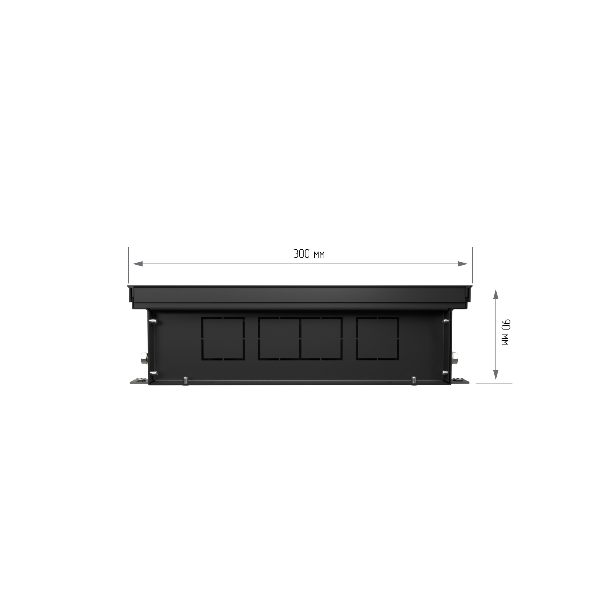 Конвектор внутрипольный Royal Thermo ATRIUM-90/300/2200-DG-U-NA — изображение 3