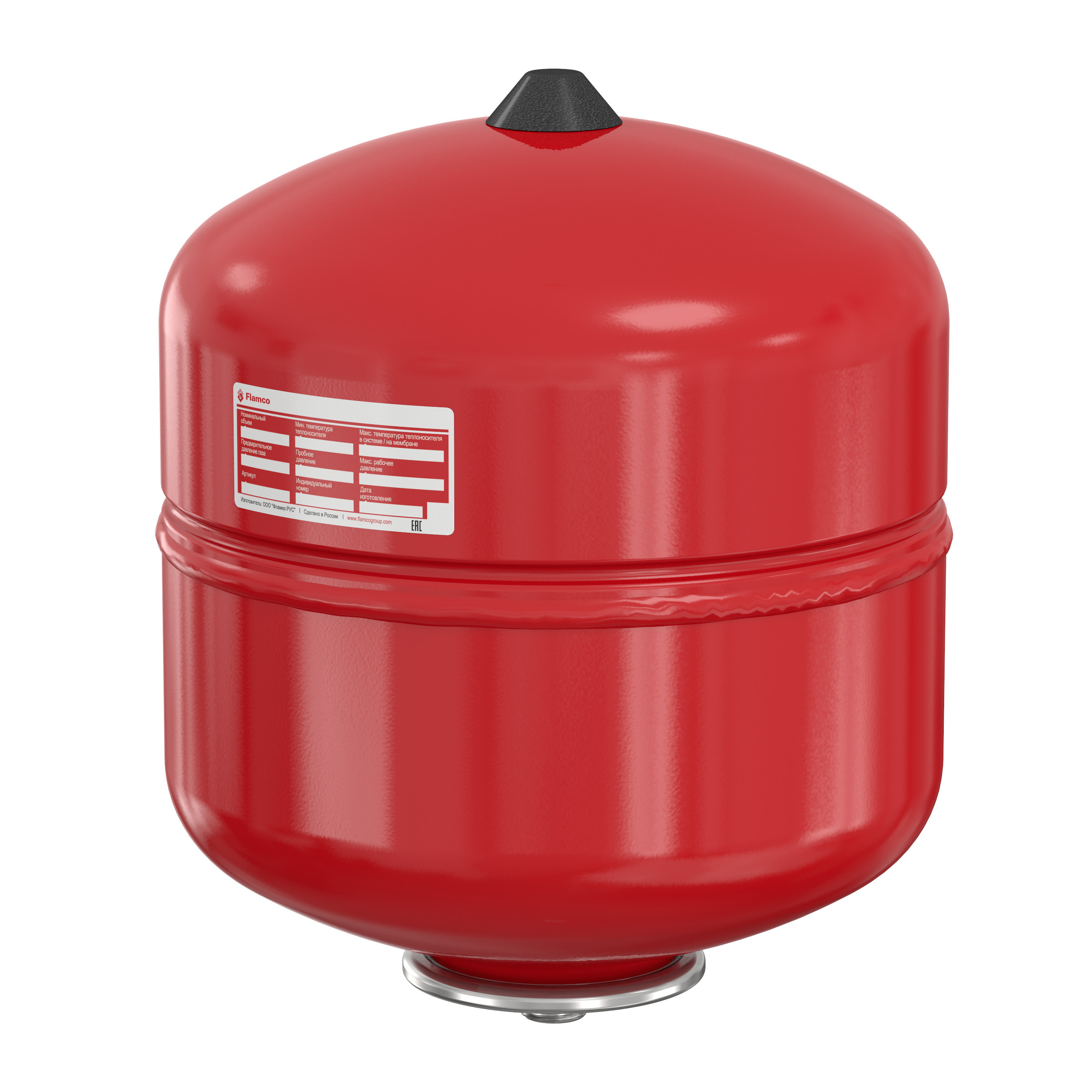 Бак Flamco расширительный (теплоснабжение/холодоснабжение) мембранный Flexcon R 18л/1,5 — 6bar