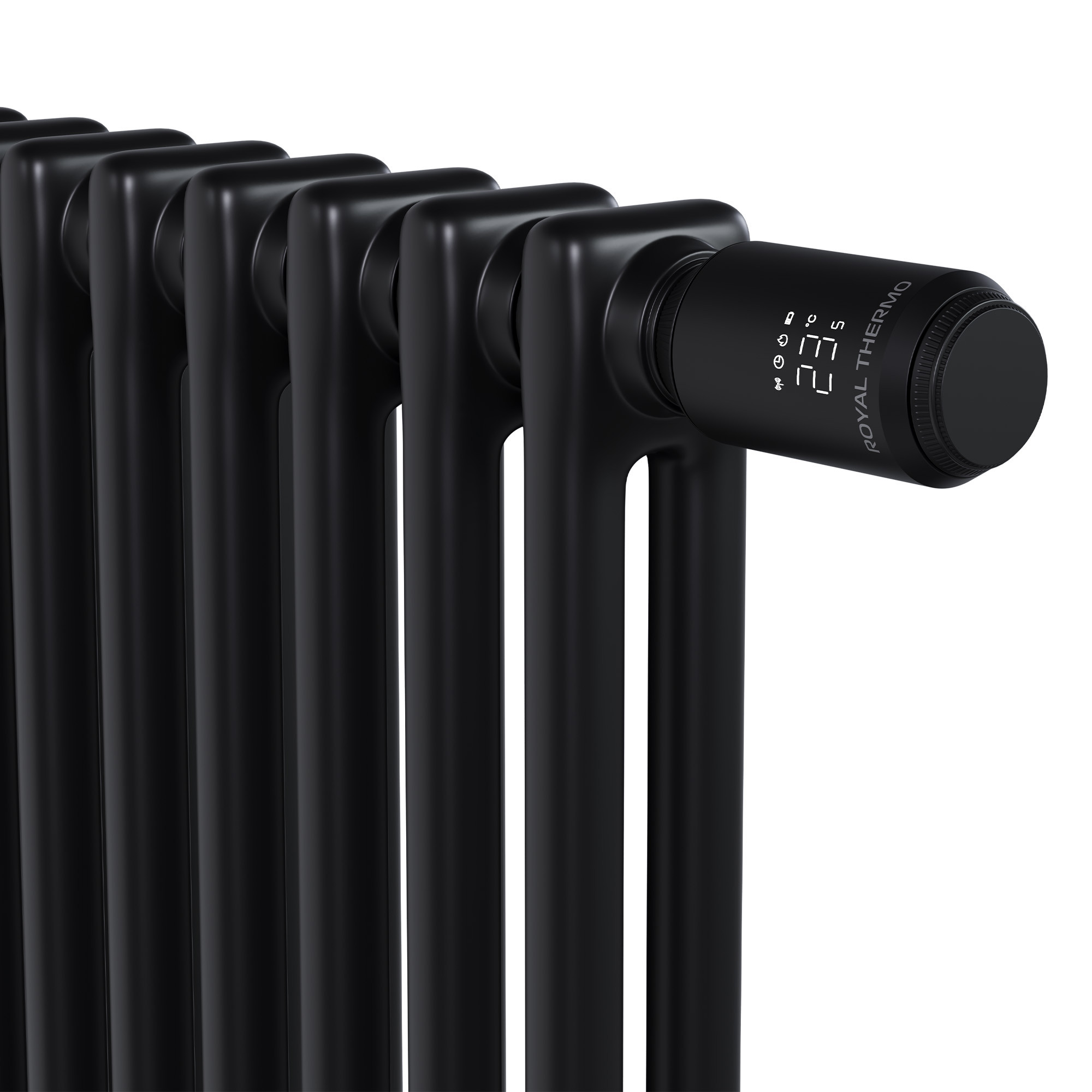 Термостат радиаторный электронный Royal Thermo Smart Heat 2.0, черный — изображение 6