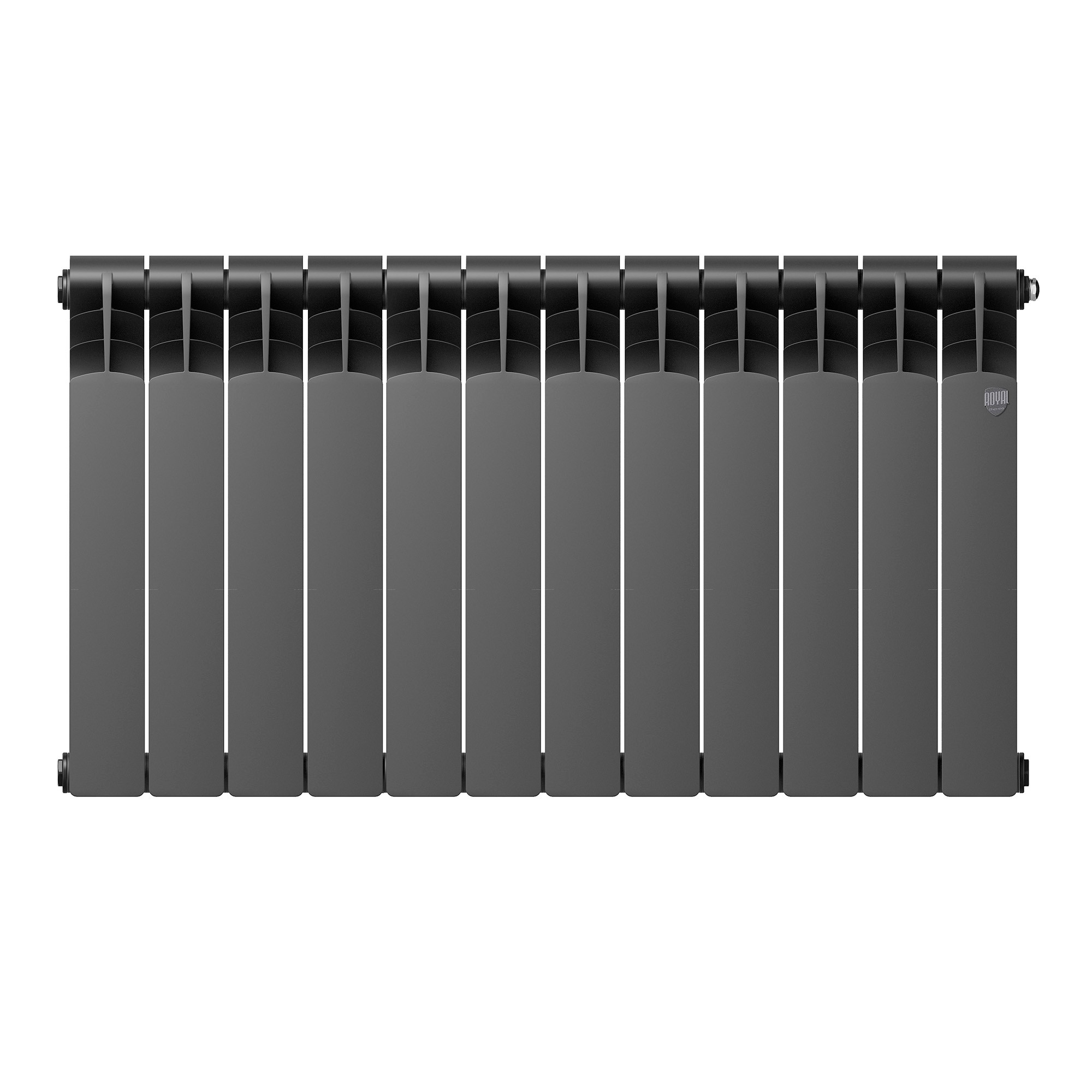 Радиатор Royal Thermo Revolution Bimetall 500 2.0/Noir Sable – 12 секц. — изображение 2