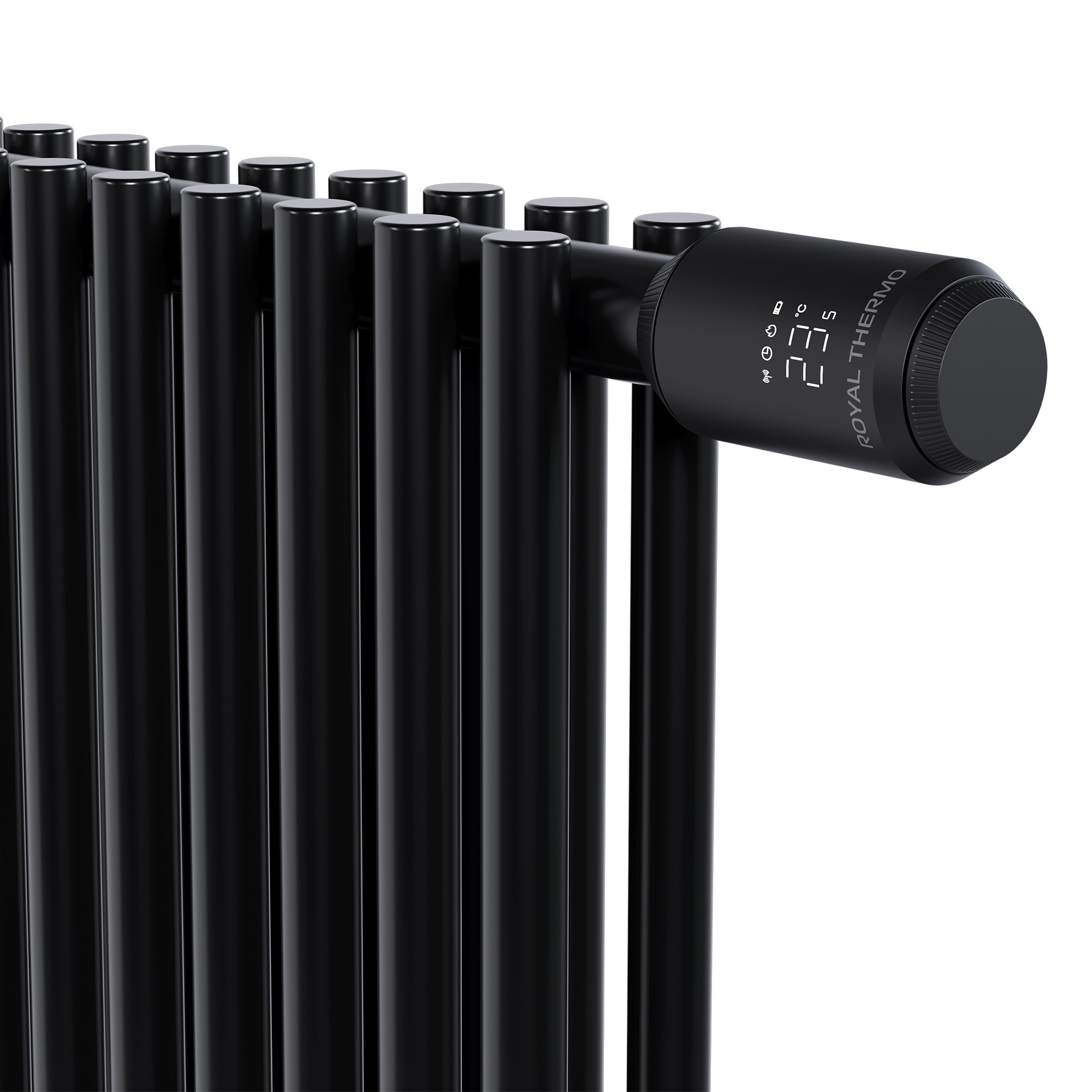 Термостат радиаторный электронный Royal Thermo Smart Heat 2.0, черный — изображение 8