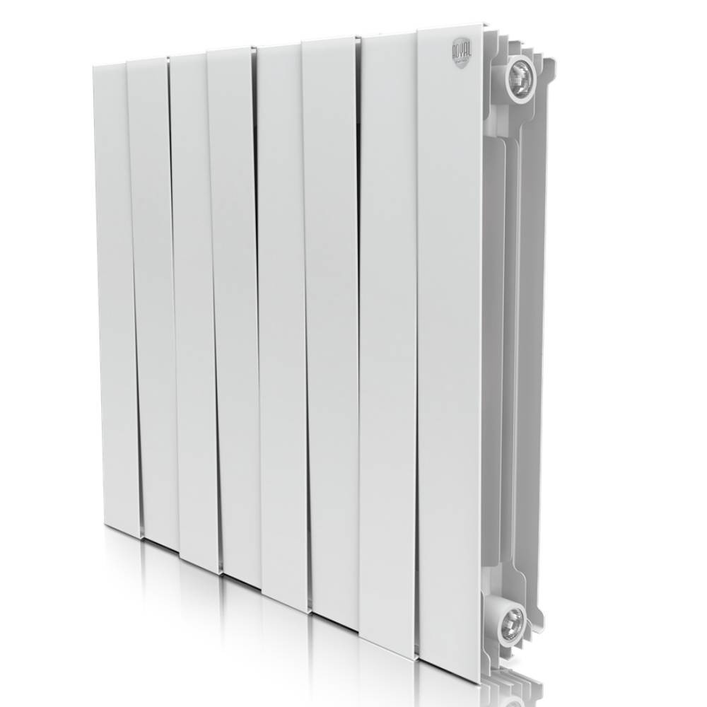 Радиатор биметалл Royal Thermo PianoForte 500/Bianco Traffico — 8 секц.