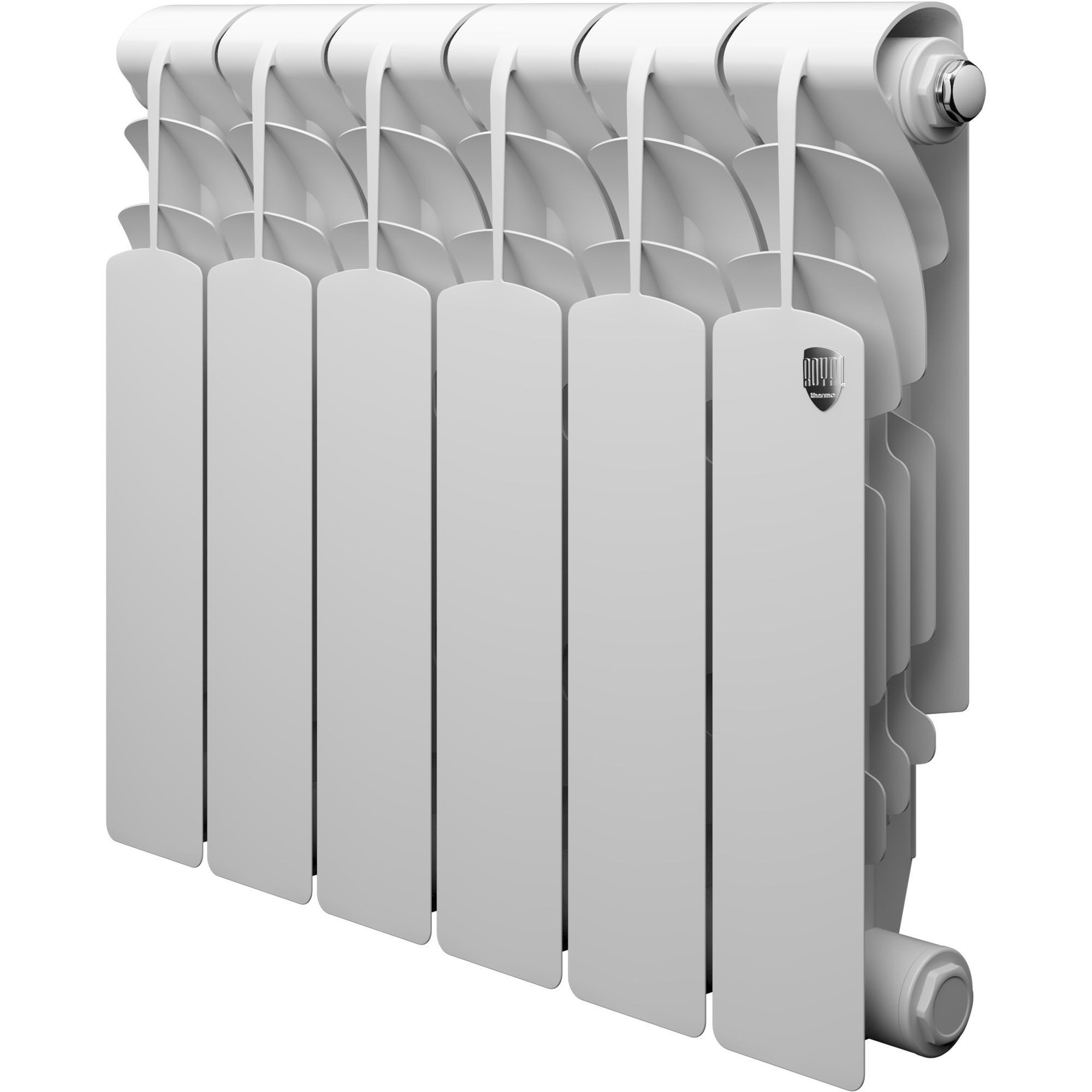 Радиатор алюминиевый Royal Thermo Revolution 350 — 6 секц.