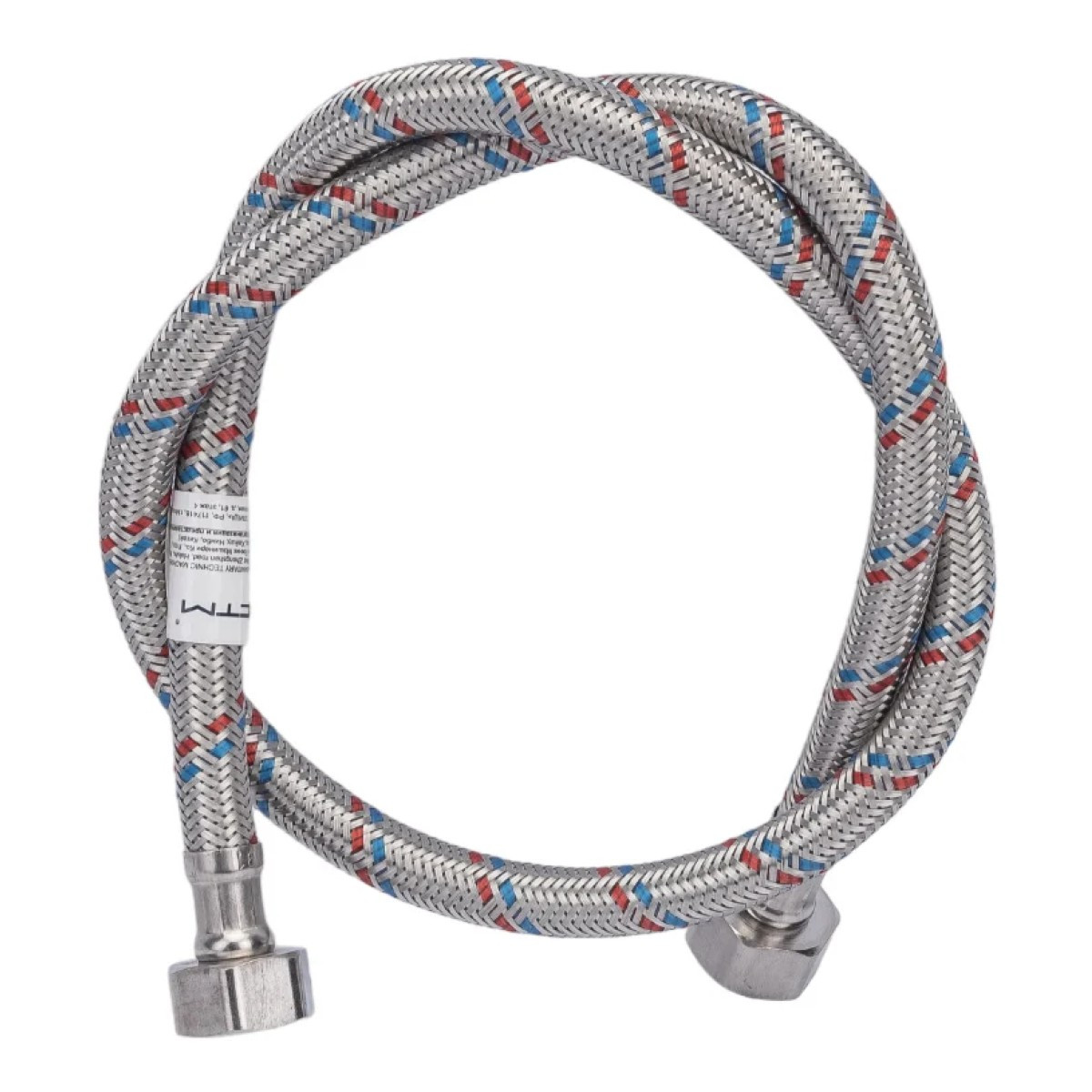 Подводка д/воды сталь 1/2″ г/г 80 см СТМ (100)