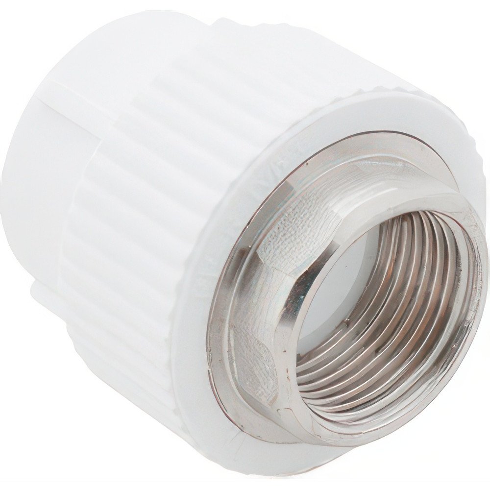 Муфта комбинированная бел. PP-R D 40х1 1/4″ под ключ, ВР, РТП (36/6)