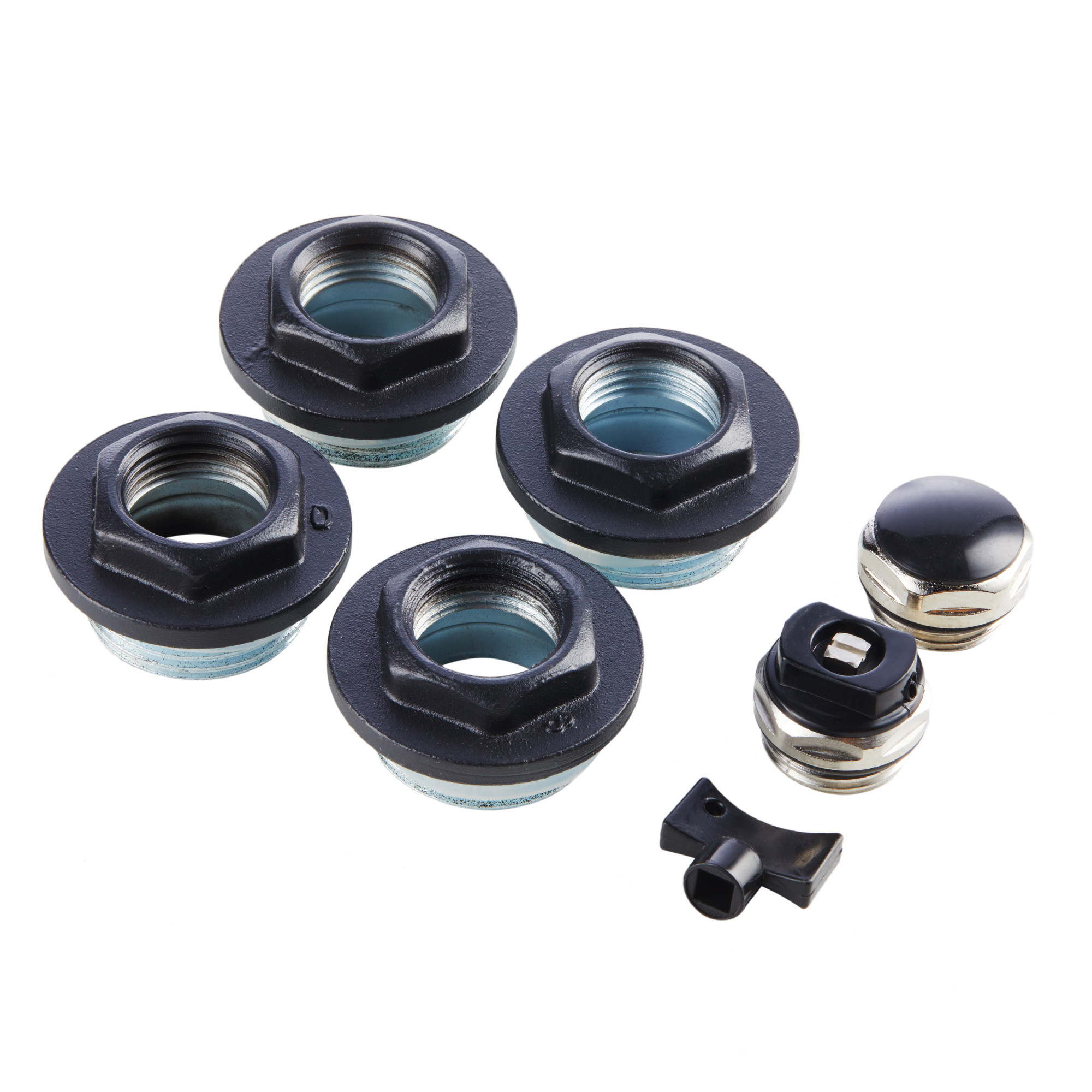 Набор присоединительный Royal Thermo 3/4» black