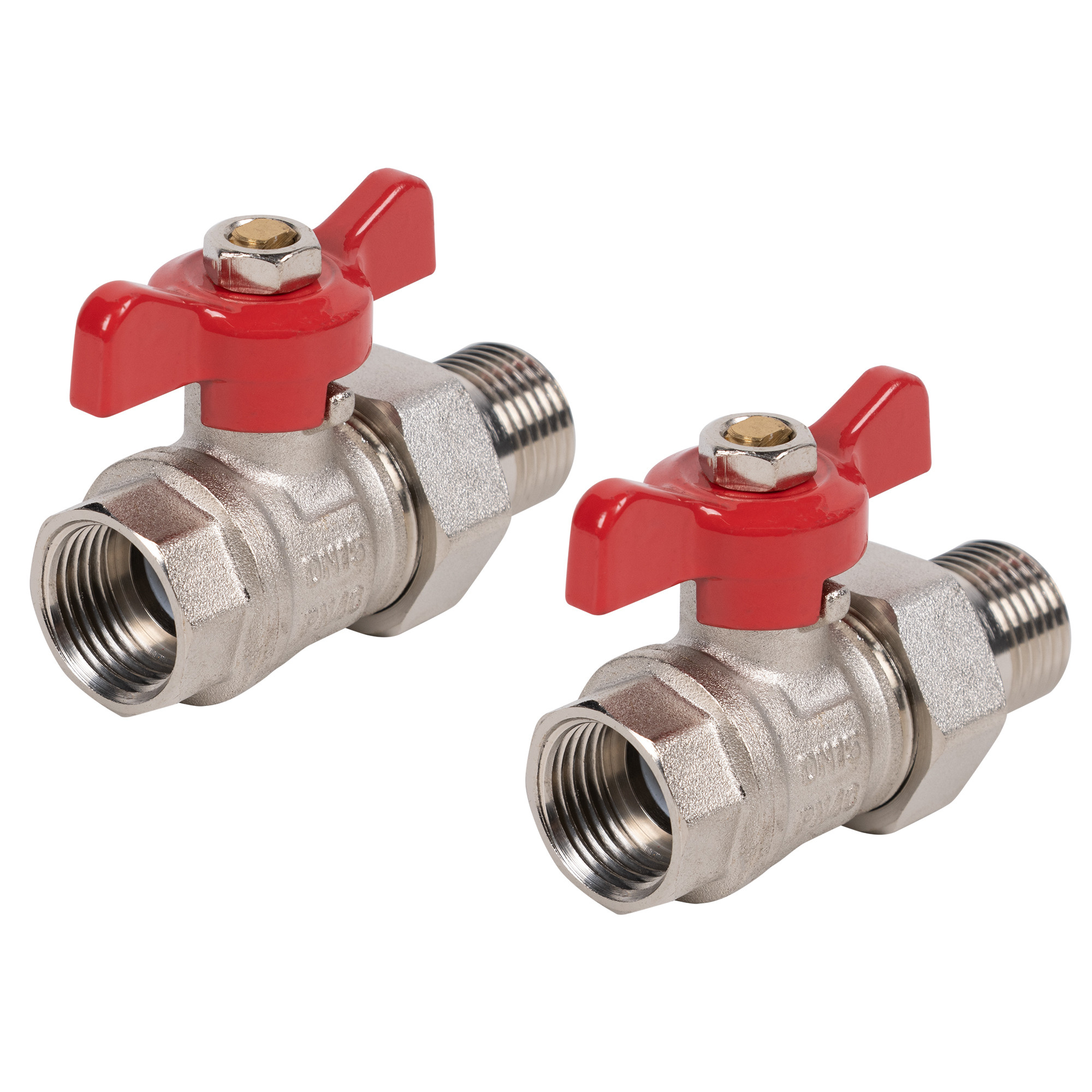 Набор для подключения радиатора Royal Thermo, прямой, 1/2″