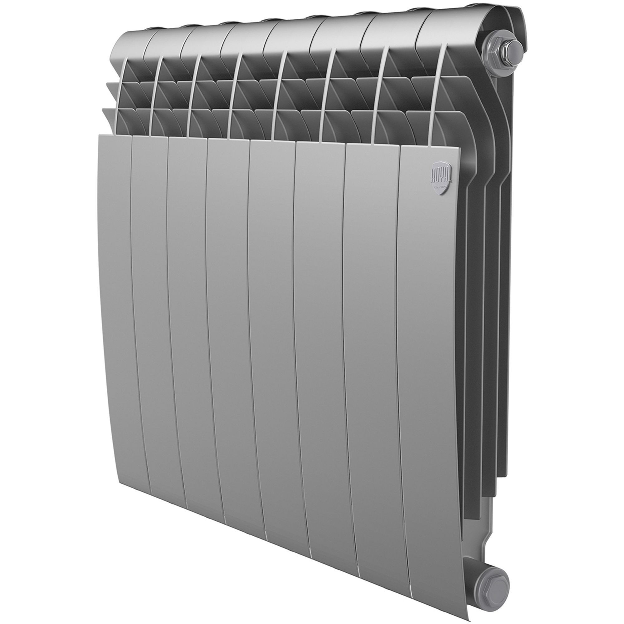 Радиатор Royal Thermo BiLiner 500 Silver Satin — 8 секц.