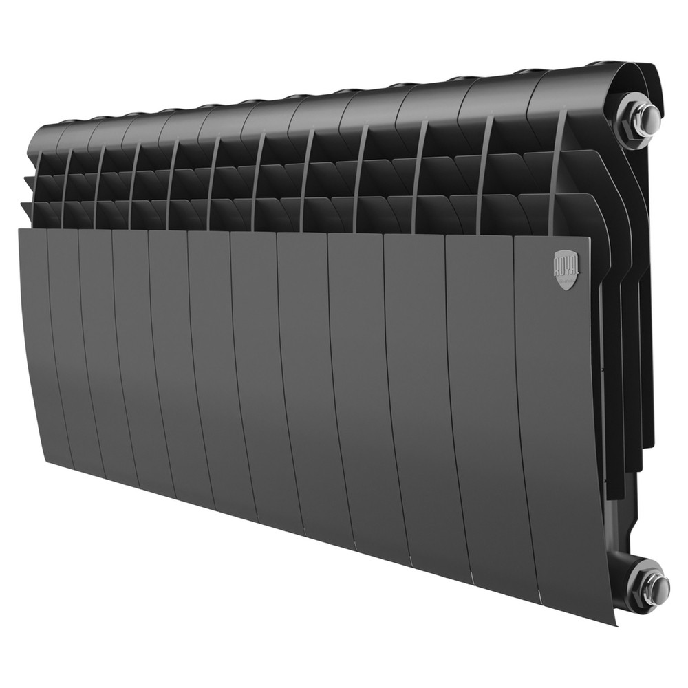 Радиатор Royal Thermo BiLiner 350 /Noir Sable — 12 секц.