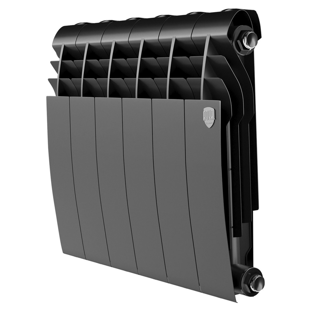 Радиатор Royal Thermo BiLiner 350 /Noir Sable — 6 секц.
