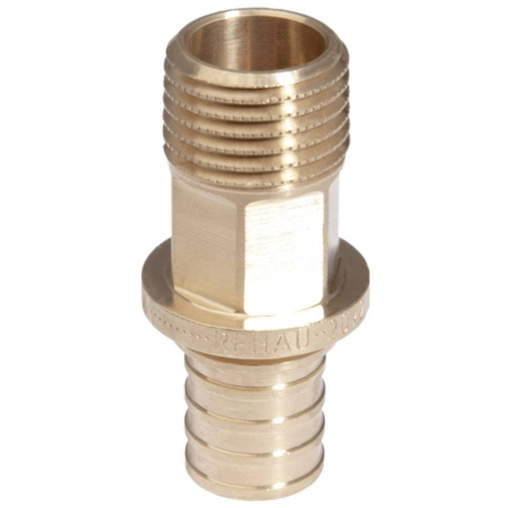 Переходник REHAU НР 25-3/4″ RX+ , бронза