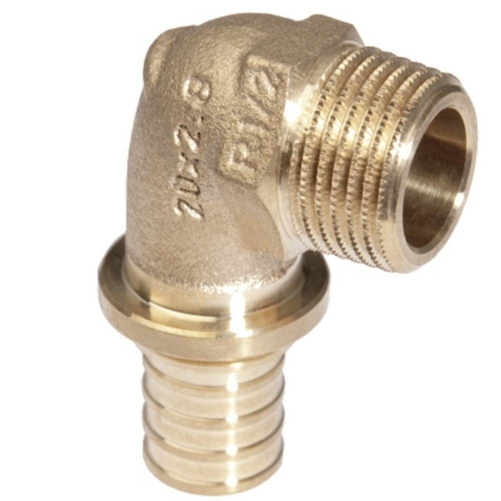 Угольник-переходник REHAU НР 20-3/4″ RX+ , бронза