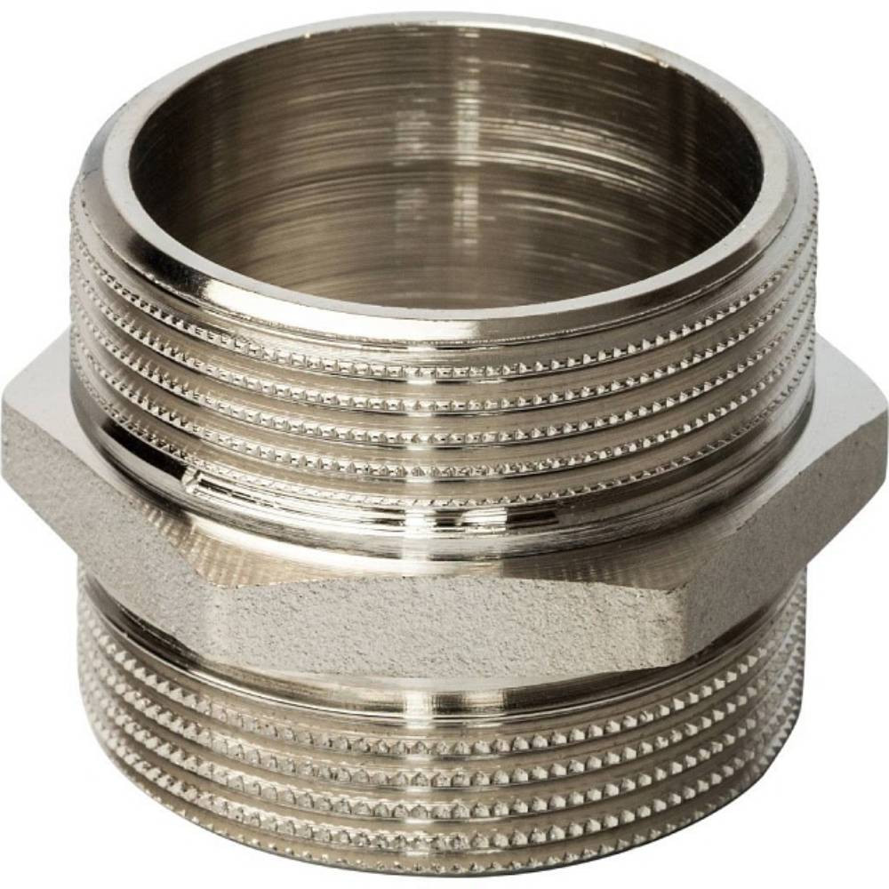 Ниппель HH никелированный 1″1/4 SFT-0004-114114 STOUT
