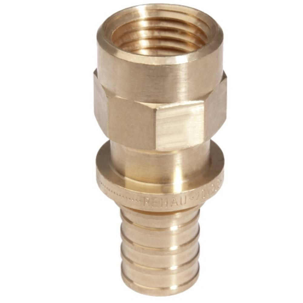 Переходник REHAU ВР 16-1/2″ RX+ , бронза