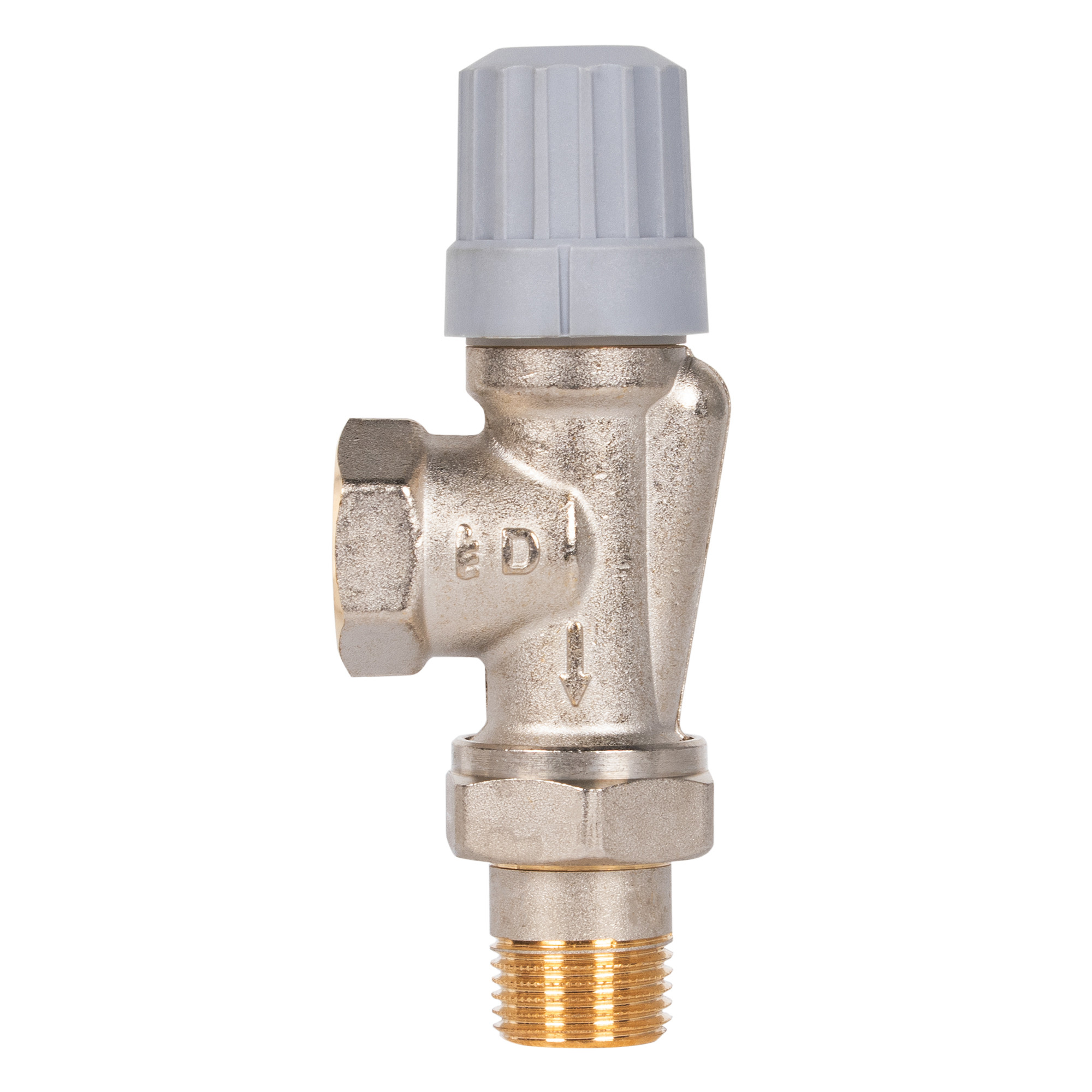 Набор термостатический для радиатора осевой Royal Thermo 1/2" Click — изображение 2