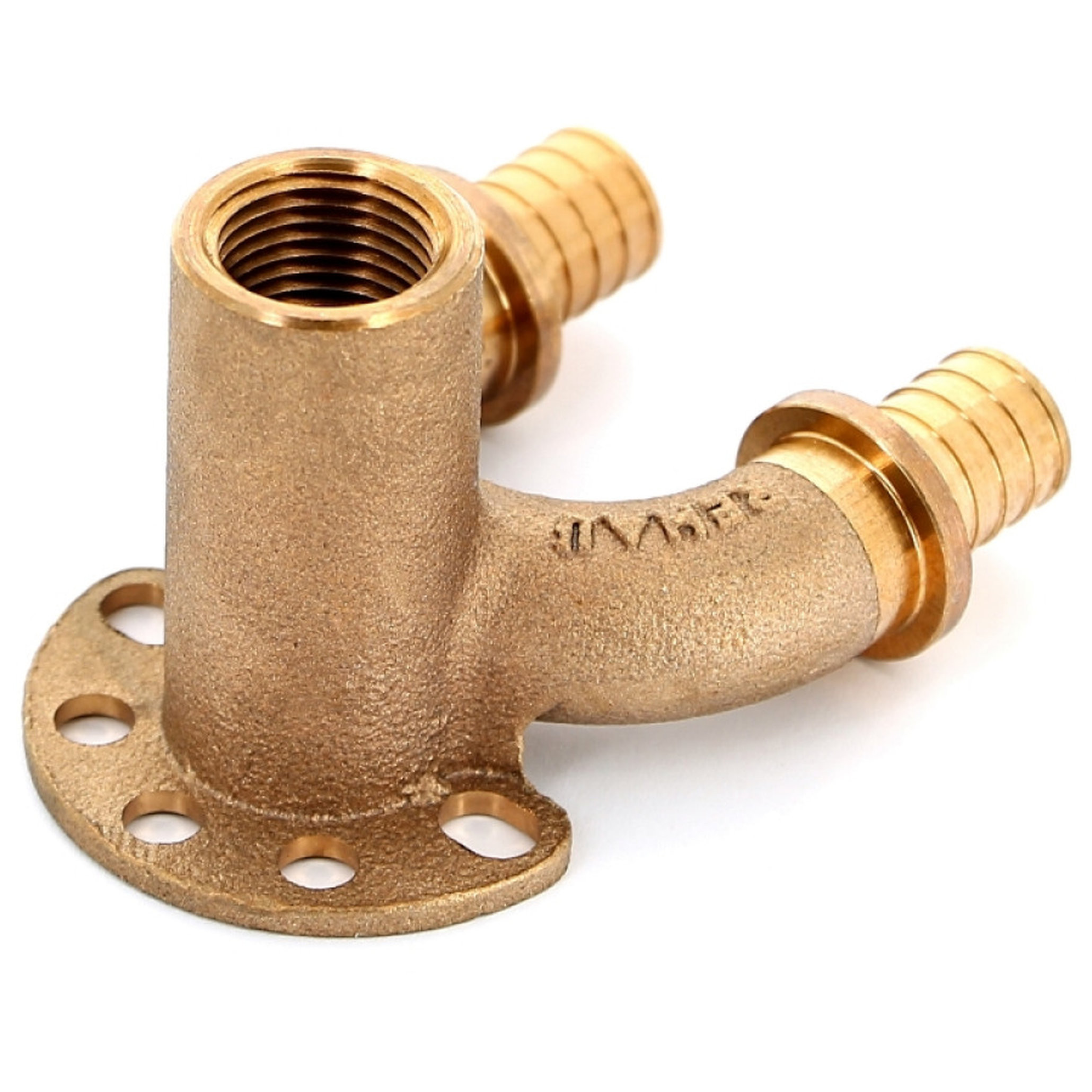 Угольник REHAU настенный ВР 20/20-1/2" RX+ длинный , бронза — изображение 4