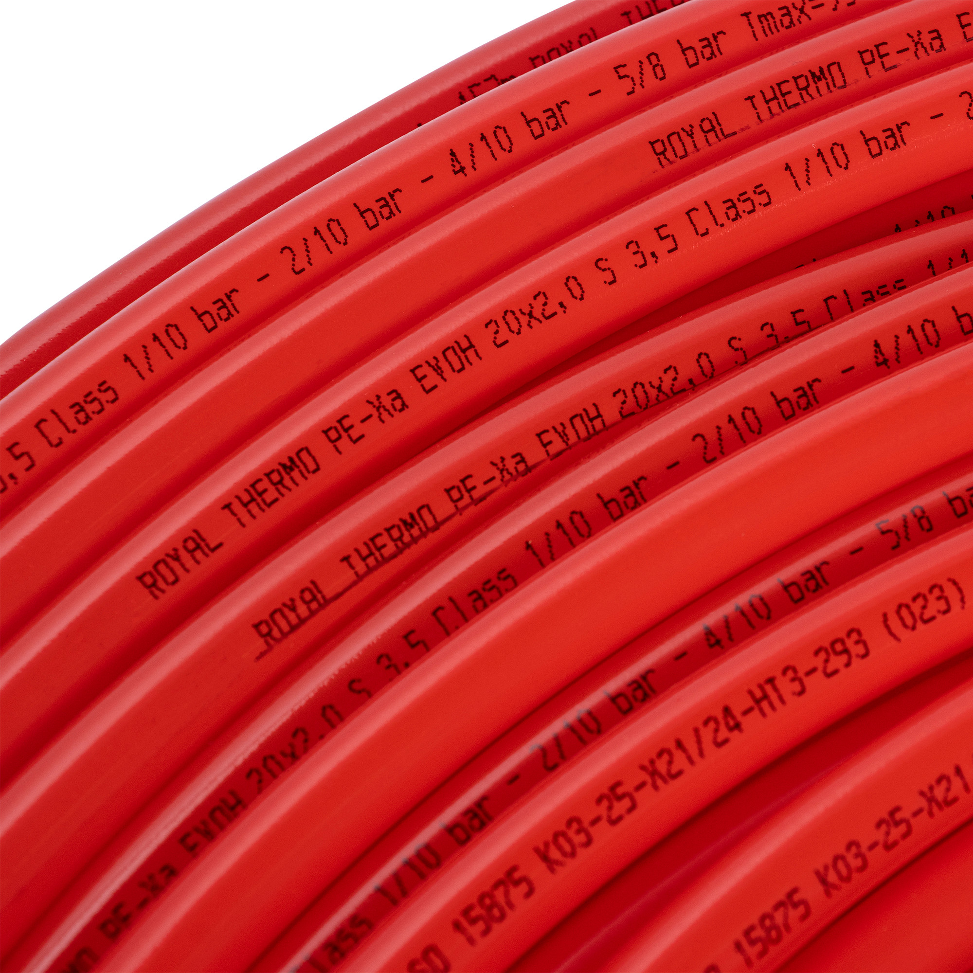 Труба Royal Thermo из сшитого полиэтилена Pex-a EVOH d20×2,0 (бухта 200м) — изображение 2
