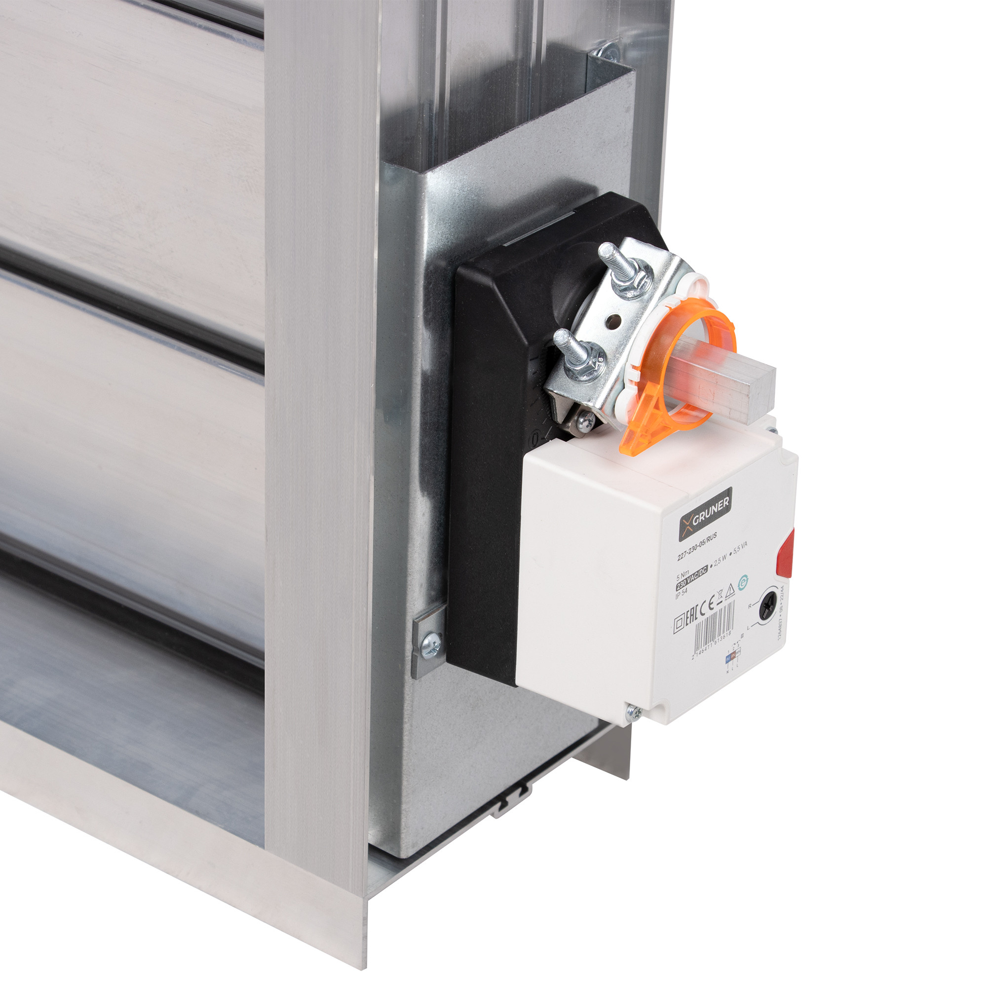 Клапан воздушный с электроприводом SHUFT GRUNER DRr 500x250+227-230-05 — изображение 4