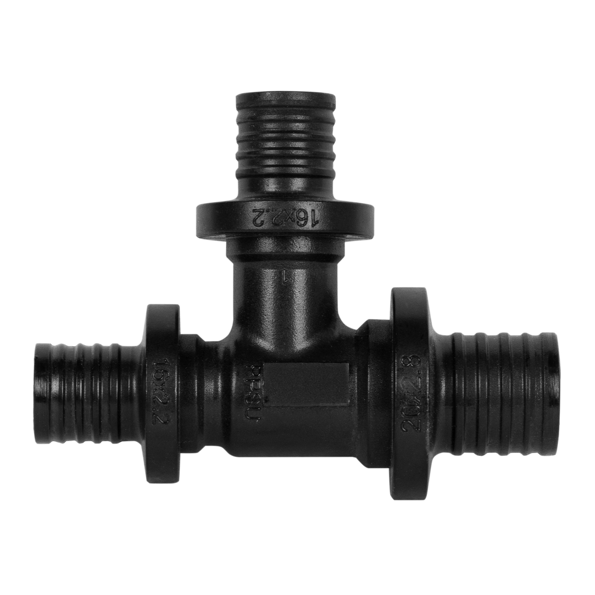 Тройник Royal Thermo 90гр. редукционный 20х16х16 PPSU — изображение 2