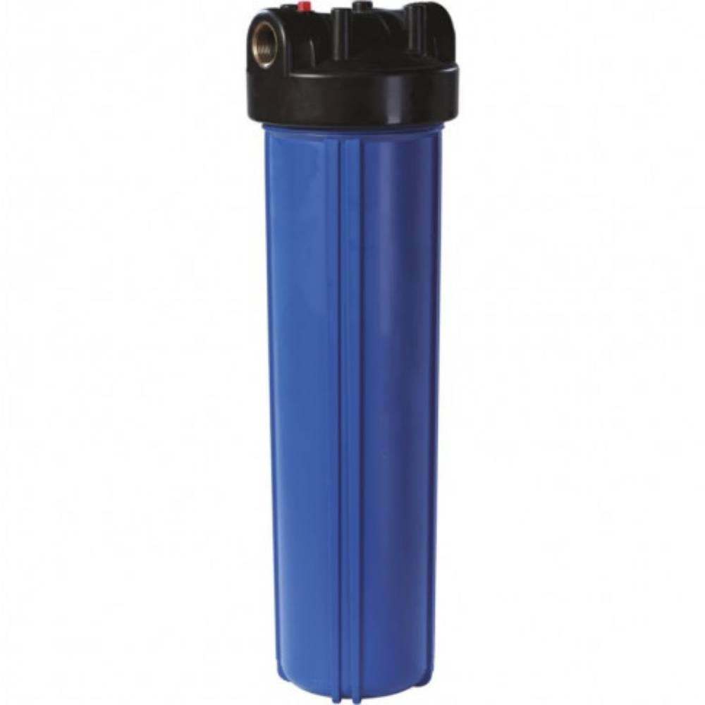 Корпус Акватек Big Blue 20″ для хол. воды, синий (кронштейн, без ниппелей) 1″, 0-25-3051