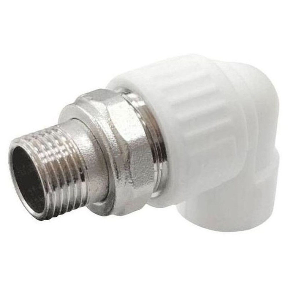 Угольник с американкой для радиатора НР 25 х 1/2″ (60/15) VALFEX