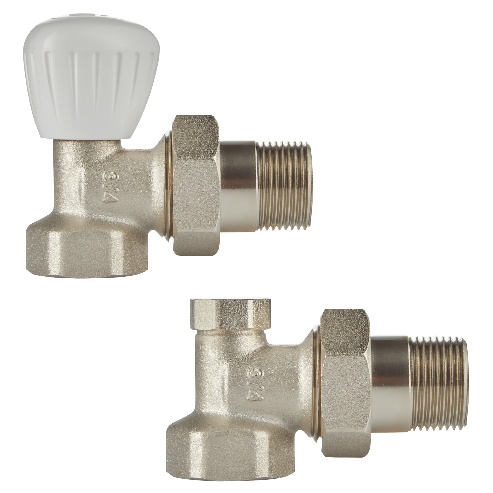 Набор ручной регулировки радиатора Royal Thermo, угловой 3/4″