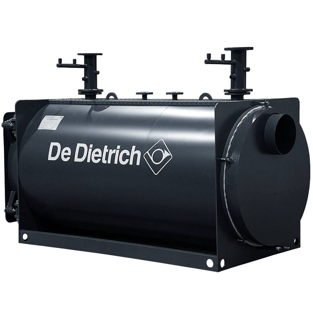 Котел стальной DE DIETRICH CA R 550 напольный, 1 конт., откр.кам.сгор. газ./диз, наддув, без п/у