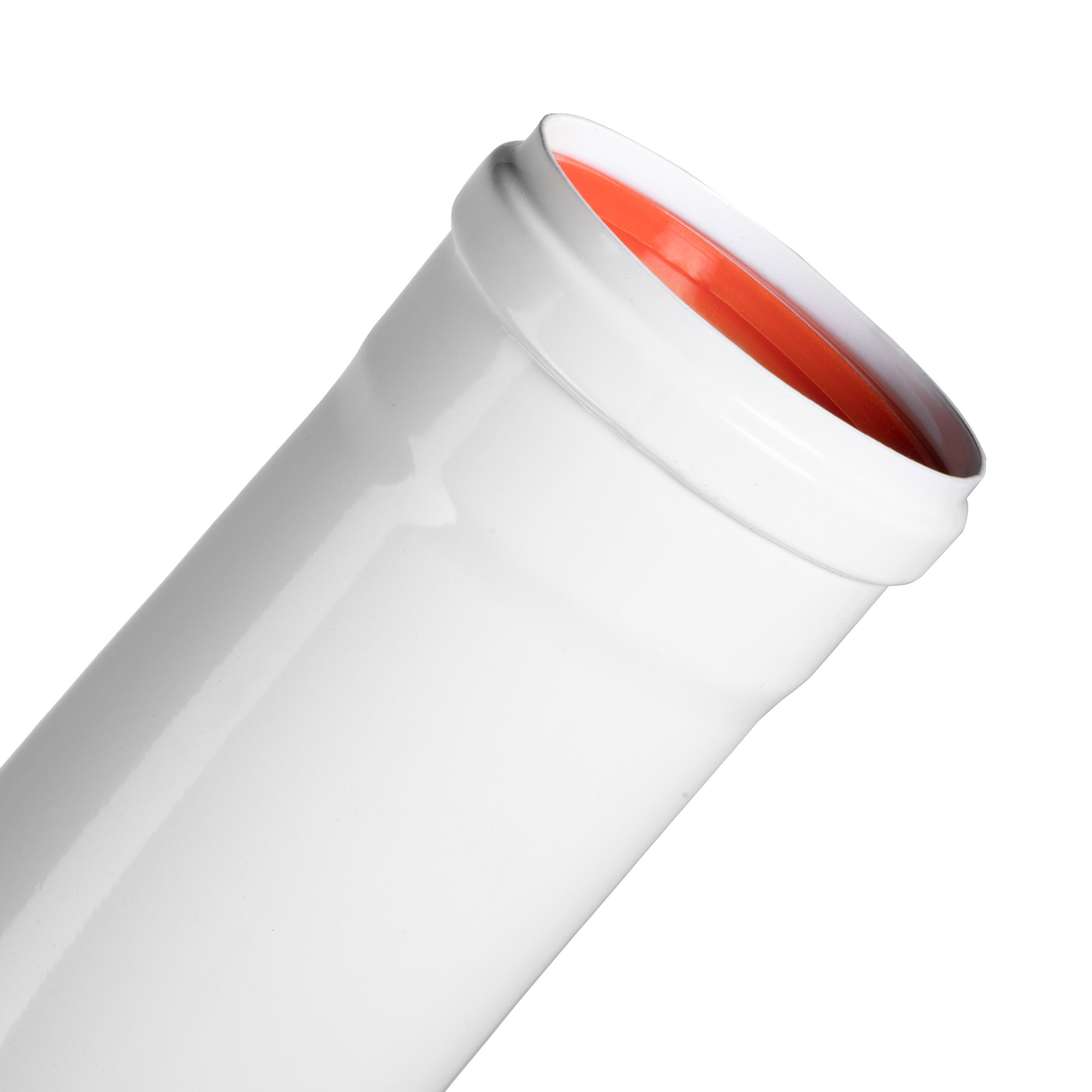 Удлинитель раздельного дымохода раструбн. Royal Thermo диам. 80, 500 мм — изображение 4