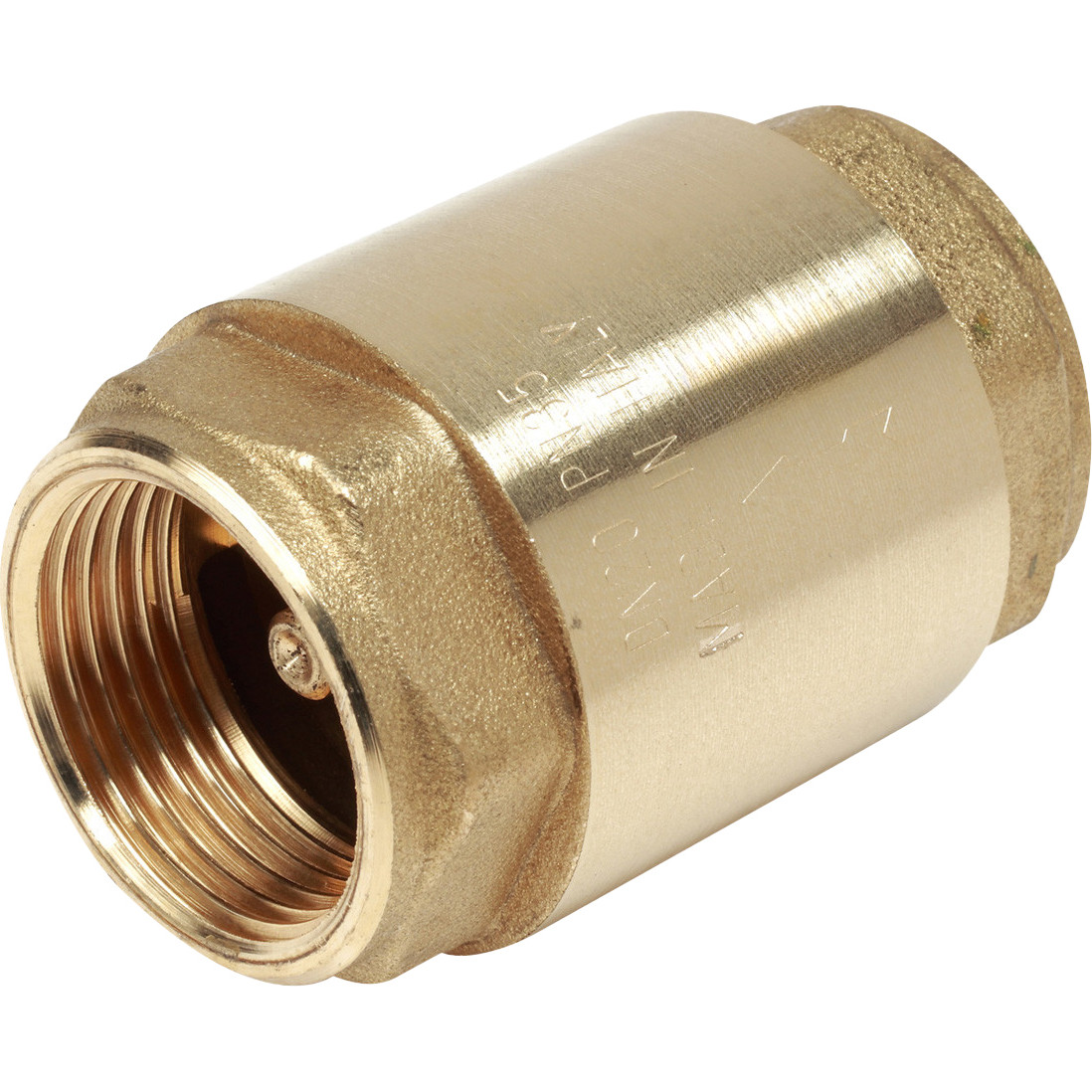 Клапан обратный Giacomini R60 пружинный 1″ ВР, Kvs-10.5м3/ч, Ру35, диск-металл