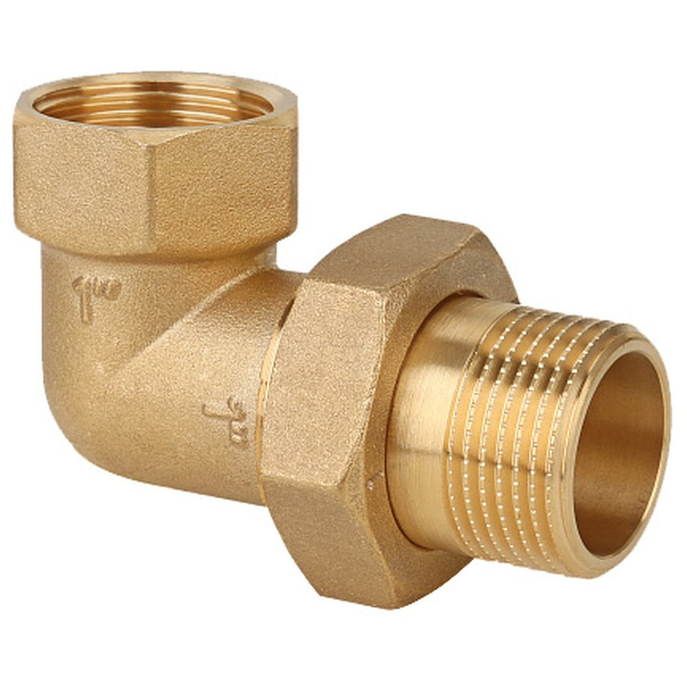 Соединитель Gappo угловой (Американка) ВР-НР латунная 3/4″