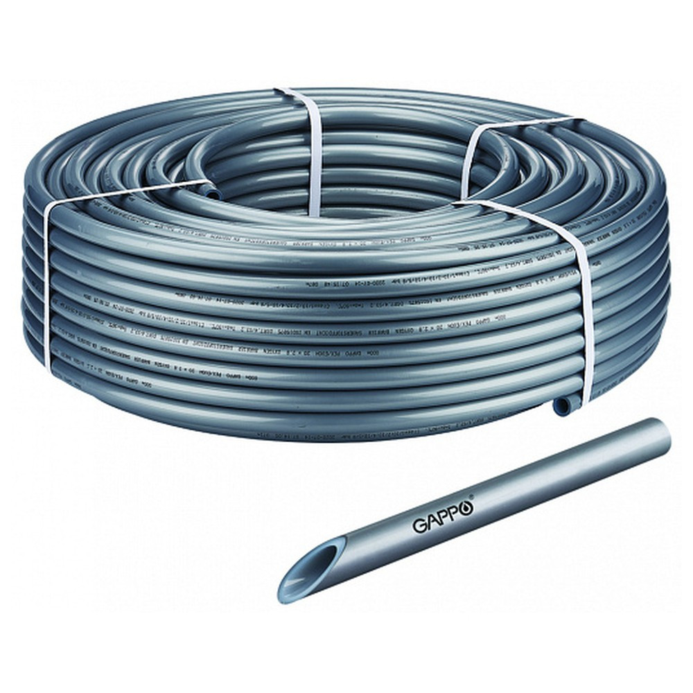Труба Gappo PEX B/EVOH ПЭ с кислородным барьером 32×4,4 G1386, бухта 50м
