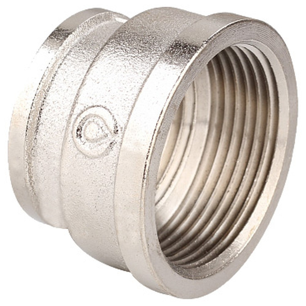Муфта Gappo переходная ВР-ВР никелированная 1″ х 1/2″