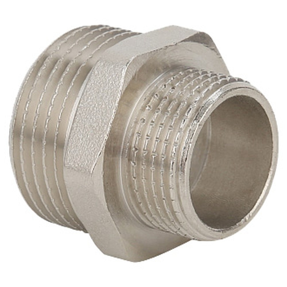 Ниппель Gappo переходной НР-НР никелированный 3/4″ х 1/2″