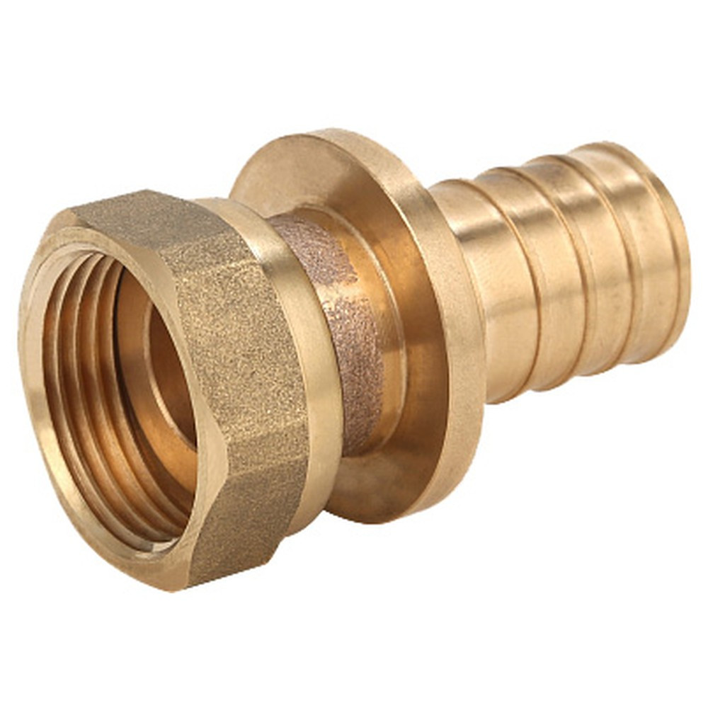 Переходник Gappo с накидной гайкой бронзовый 25-G 3/4″