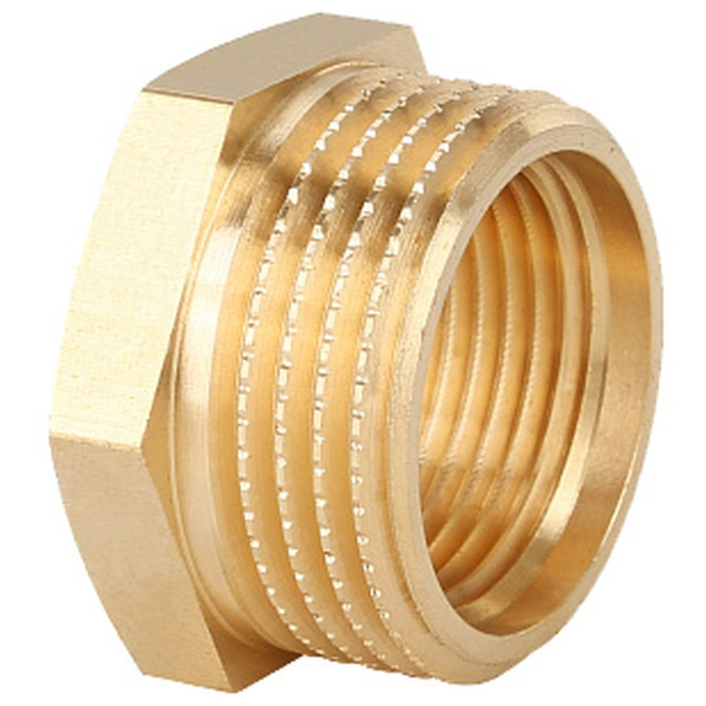 Футорка Gappo НР-ВР латунная 1/2″ х 1/4″