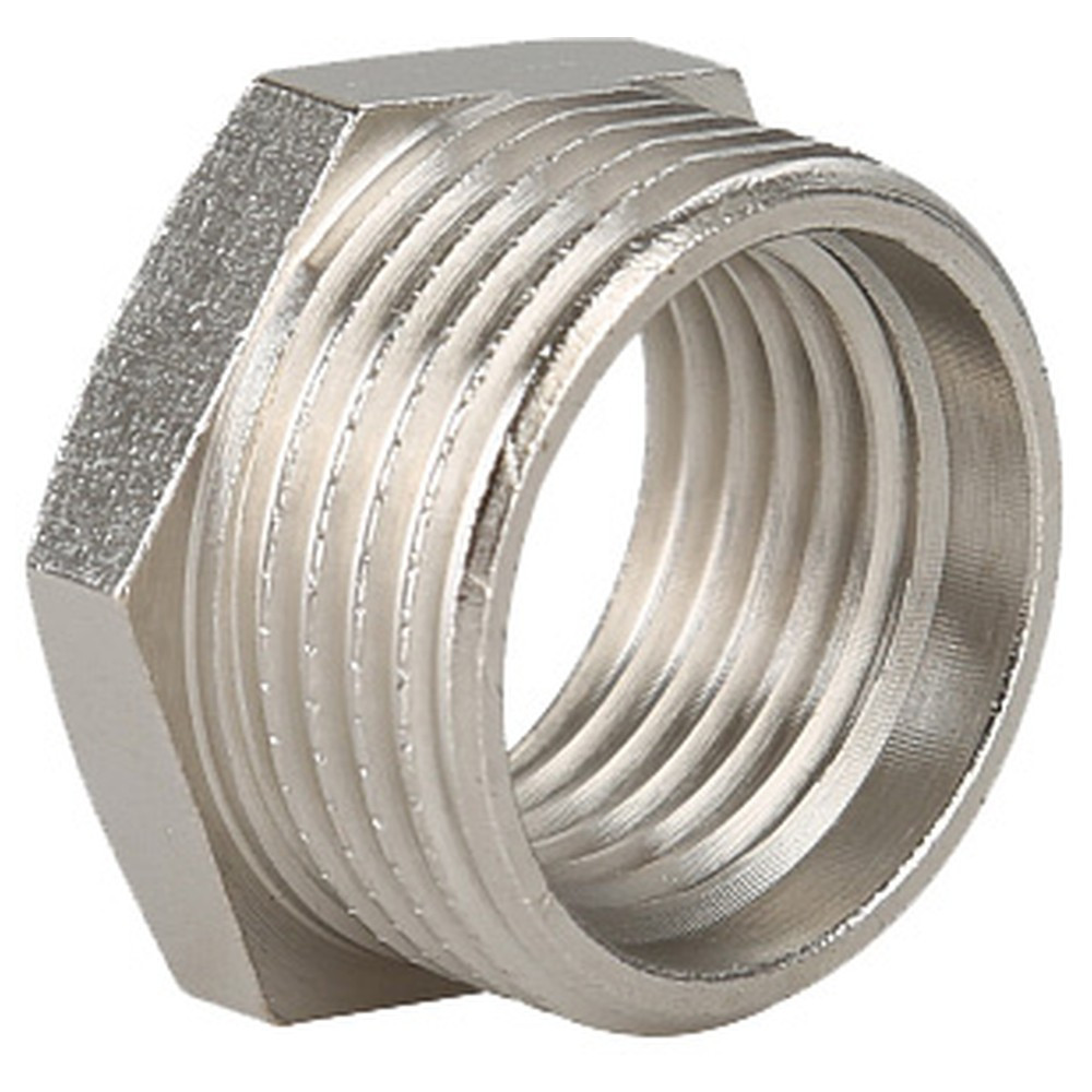 Футорка Gappo НР-ВР никелированная 1/2″ х 3/8″