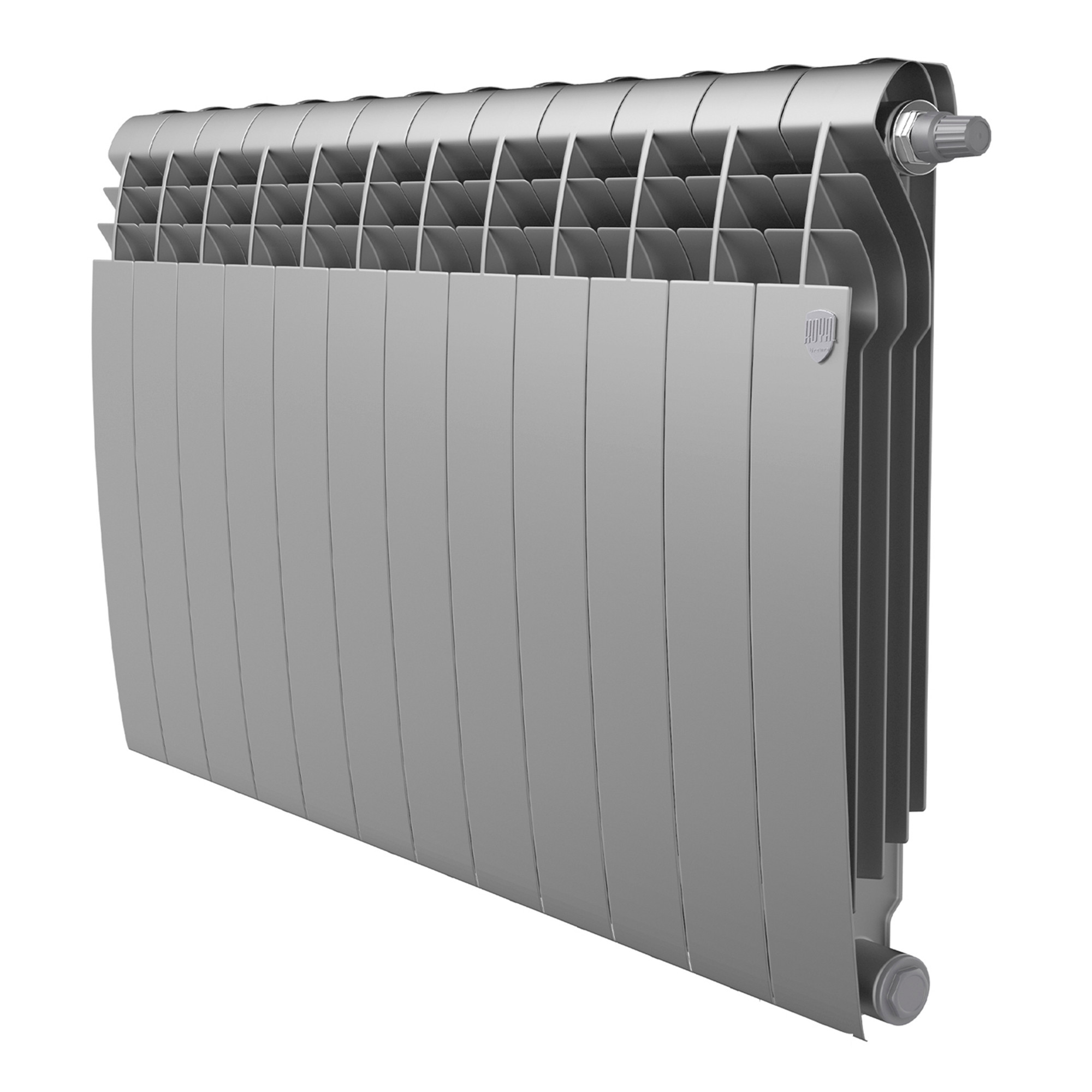 Радиатор Royal Thermo BiLiner 500 Silver Satin VR80 — 12 секц.