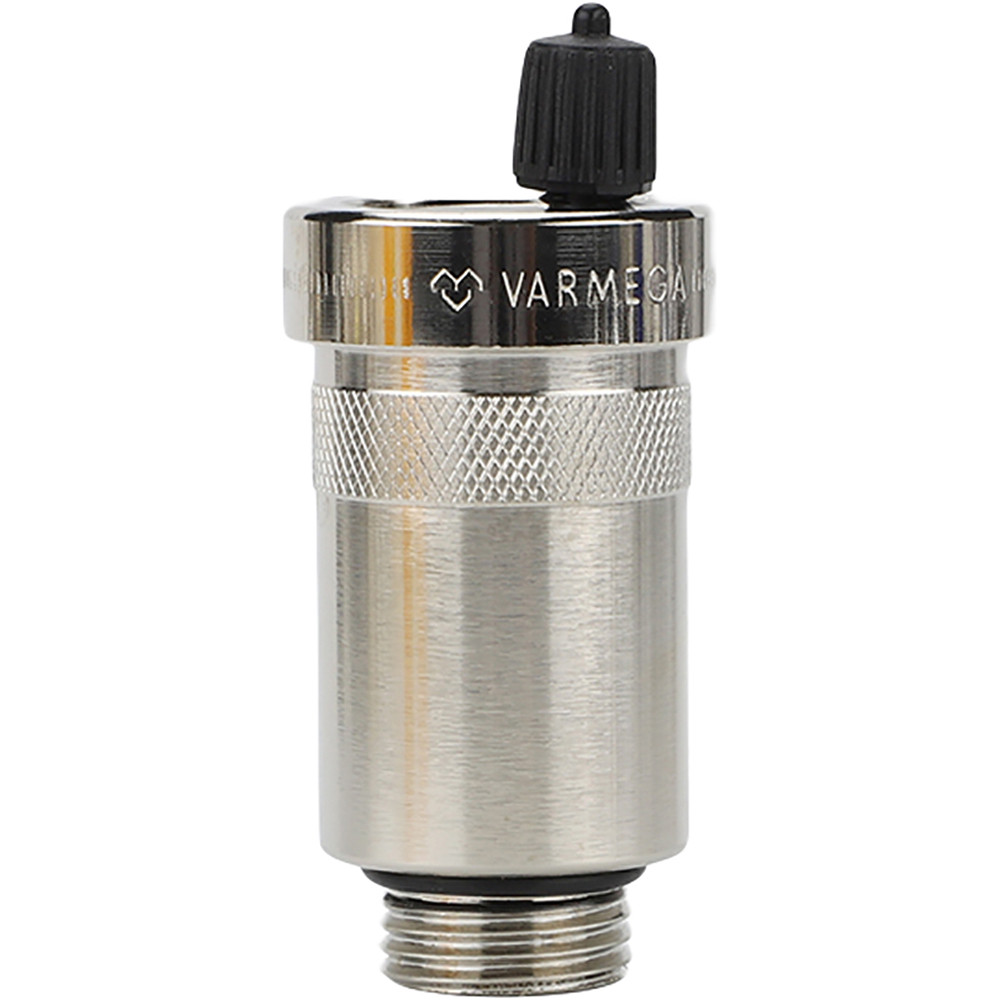 Воздухоотводчик VARMEGA автоматический VM13402, 1/2″, вертикальный выпуск, с уплотнением O-ring
