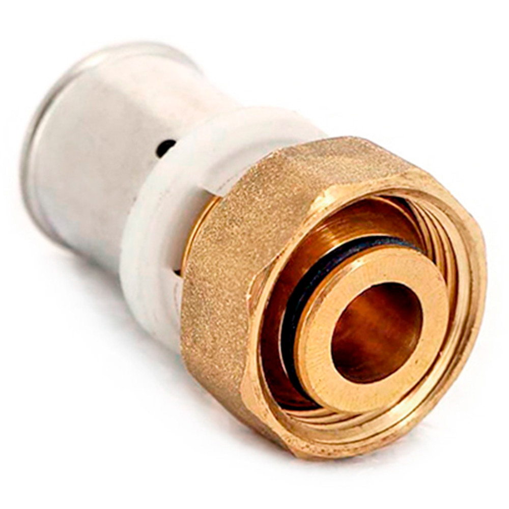 Муфта Uni-Fitt пресс-В 16x3/4"EK с накидной гайкой — изображение 2