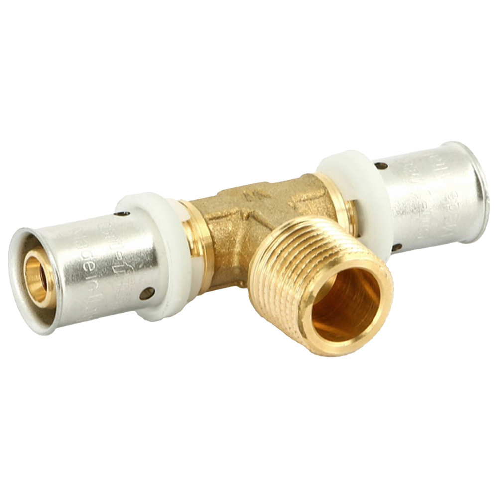 Тройник Uni-Fitt пресс-Н 20х1/2″х20