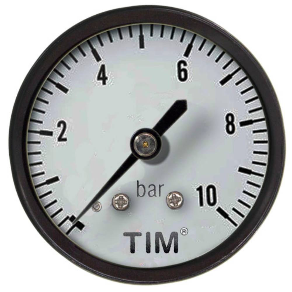 Манометр аксиальный TIM 6 бар Y-50T-6bar