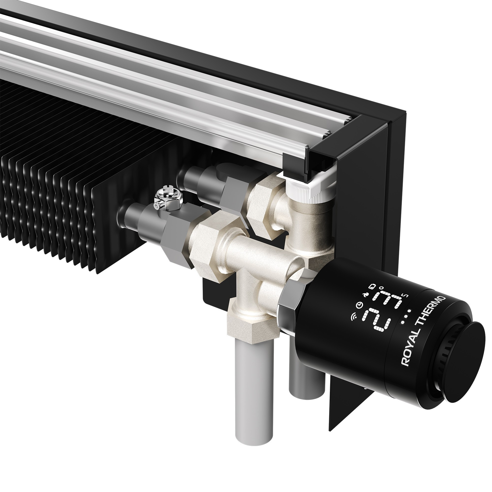 Конвектор напольный Royal Thermo STEP-130/130/1200-2-N-WT-LG-NA — изображение 4