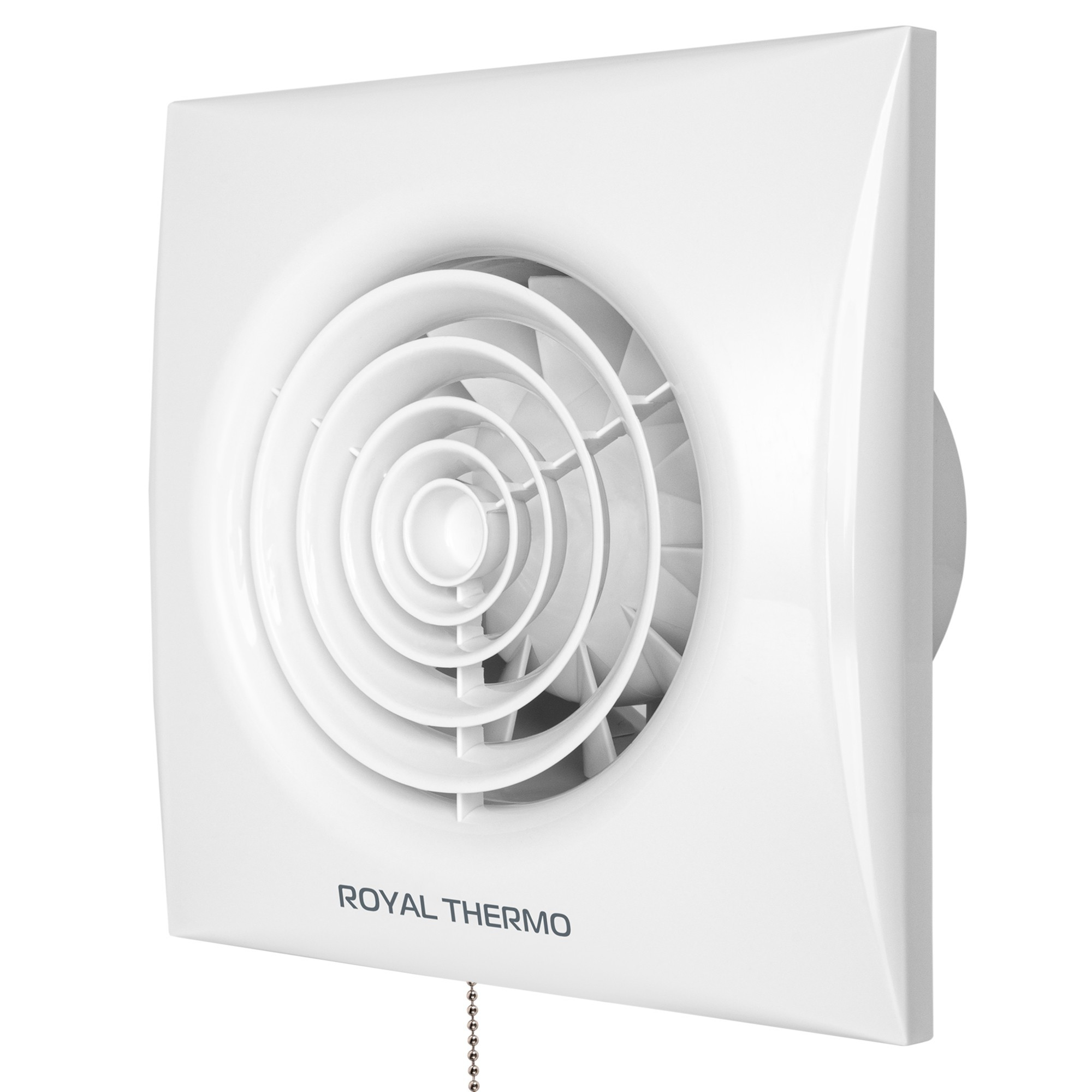 Вентилятор вытяжной Royal Thermo Sunrise RAFR 100 P с тяговым выключателем — изображение 2