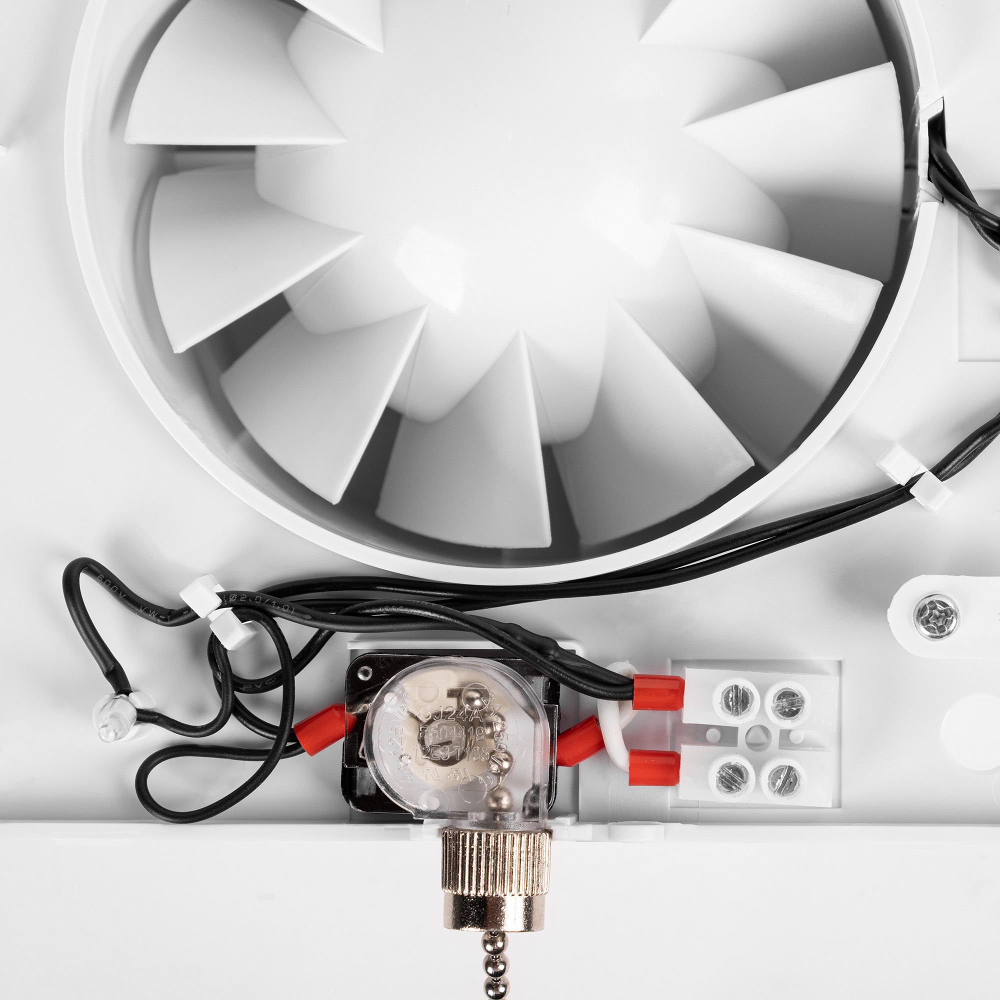 Вентилятор вытяжной Royal Thermo Sunrise RAFR 100 P с тяговым выключателем — изображение 7